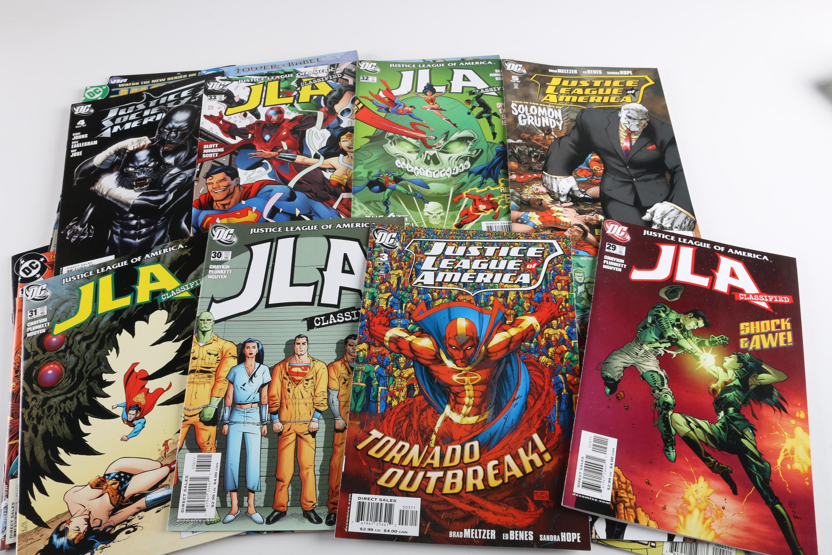 Modern Age DC "JLA" and "JSA" Comics