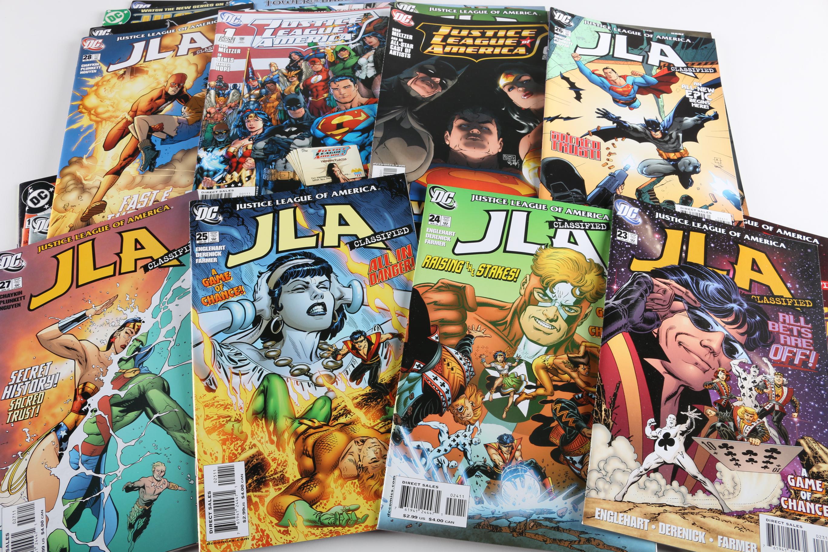 Modern Age DC "JLA" and "JSA" Comics