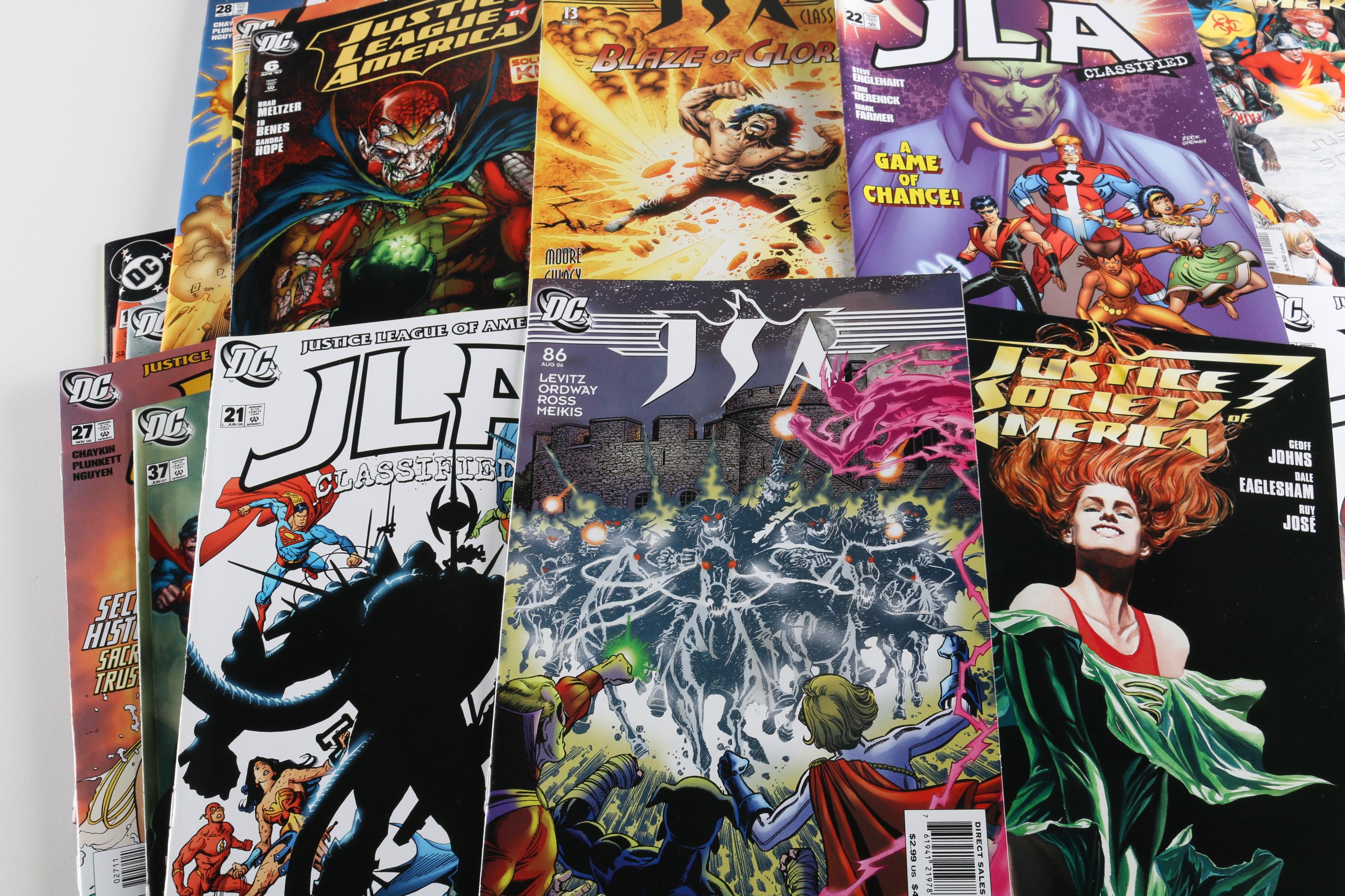 Modern Age DC "JLA" and "JSA" Comics