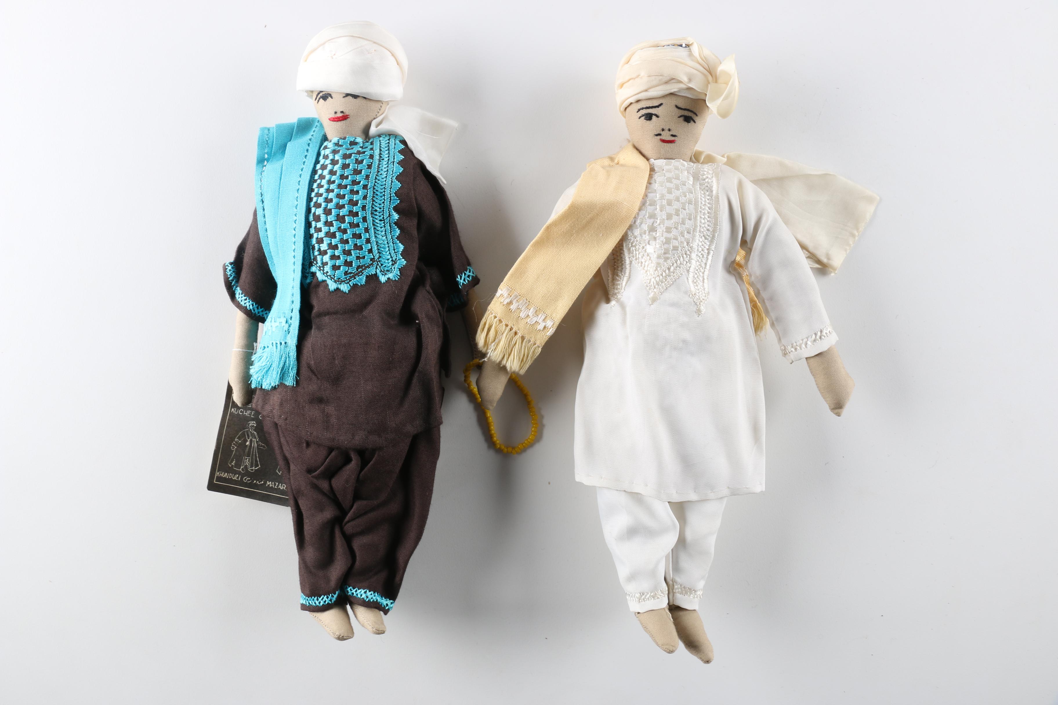 Dolls in Traditional Afghan Costume