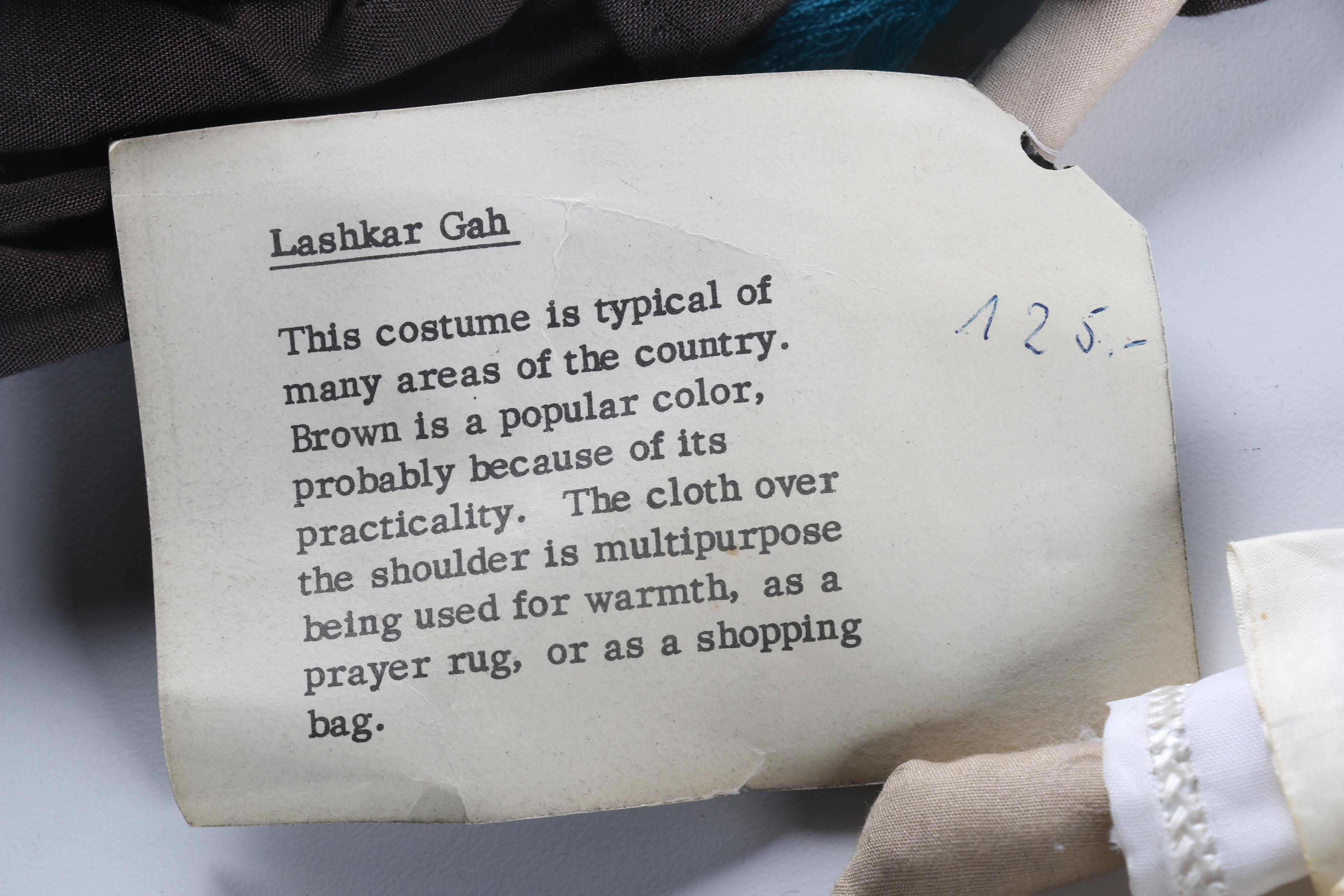 Dolls in Traditional Afghan Costume