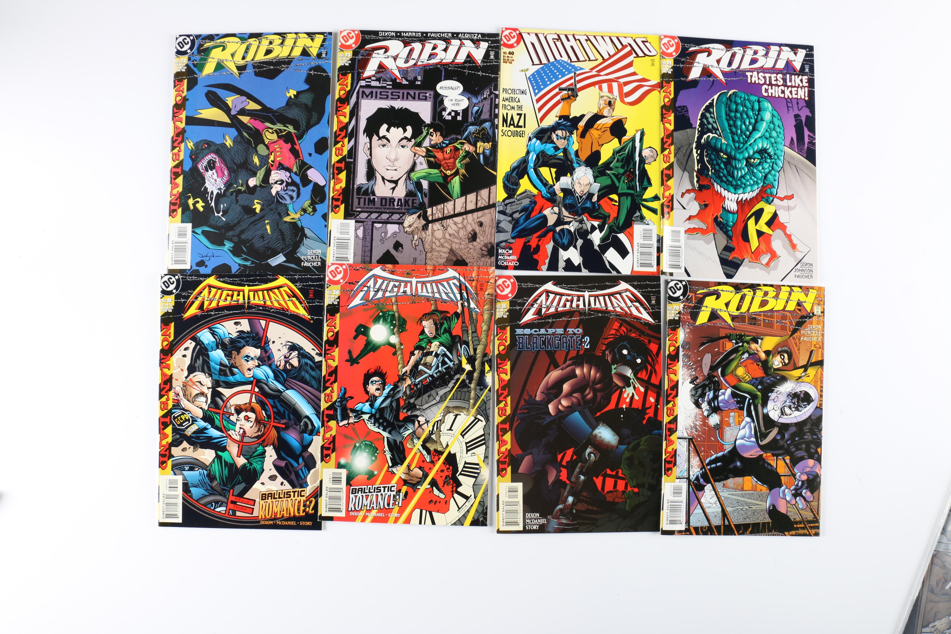 Collection of Modern Age DC Comics Including "Nightwing" and "Robin"