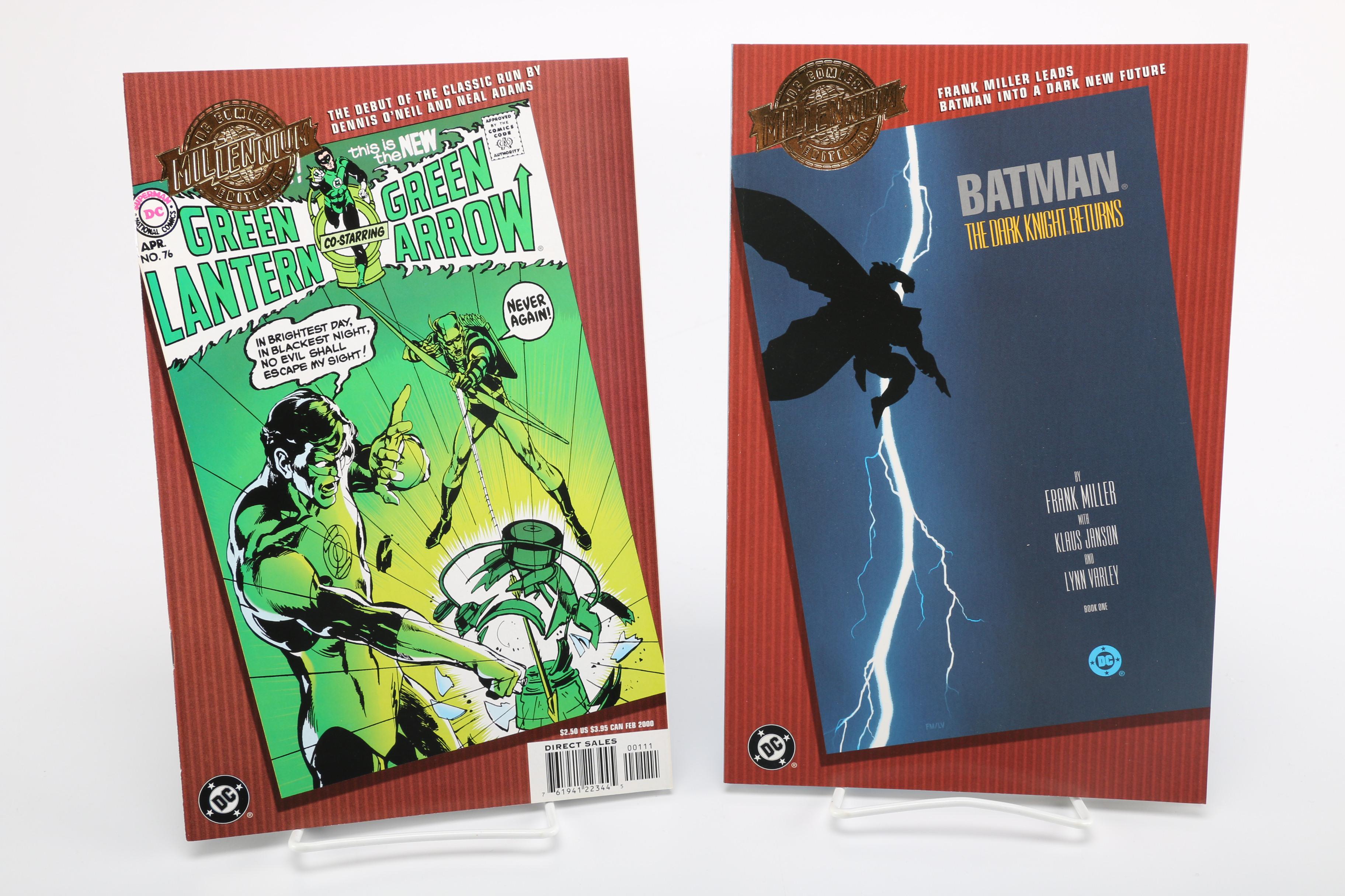 Modern Age "Archie" and DC Millennium Edition Comics Including Reprint of "Action Comics" #1