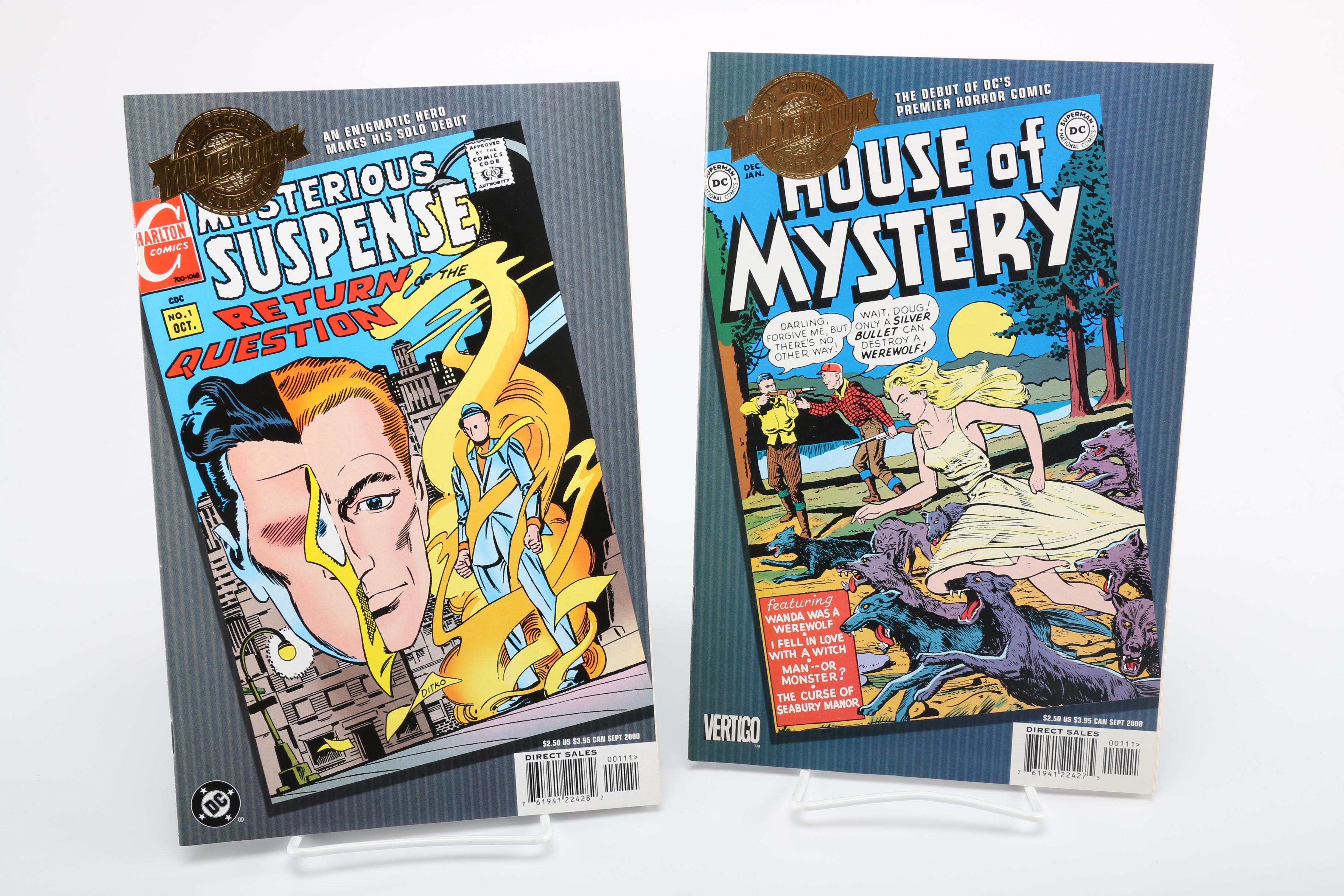 Modern Age "Archie" and DC Millennium Edition Comics Including Reprint of "Action Comics" #1