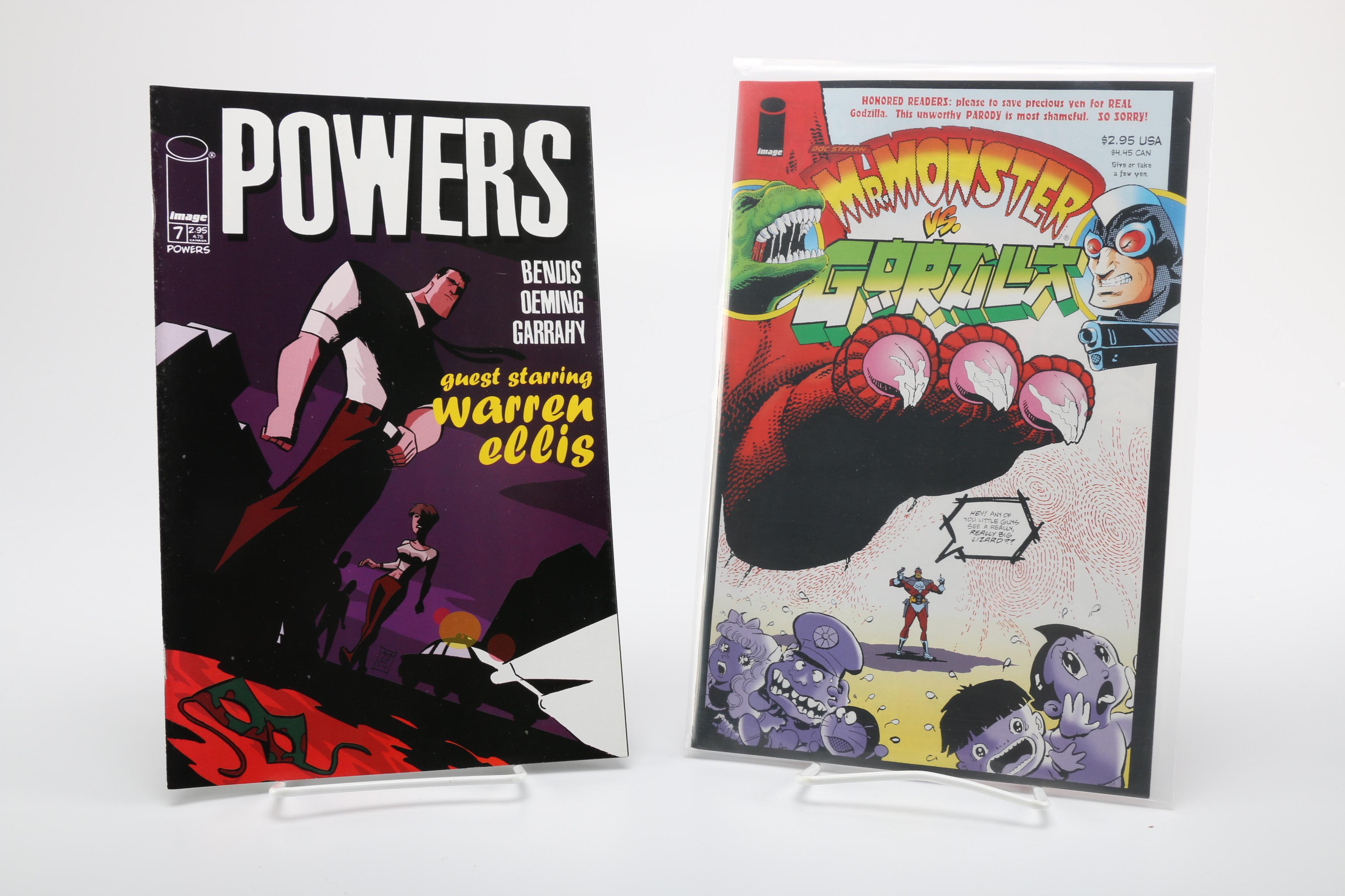Comic Book Assortment Including Image Comics "Powers"