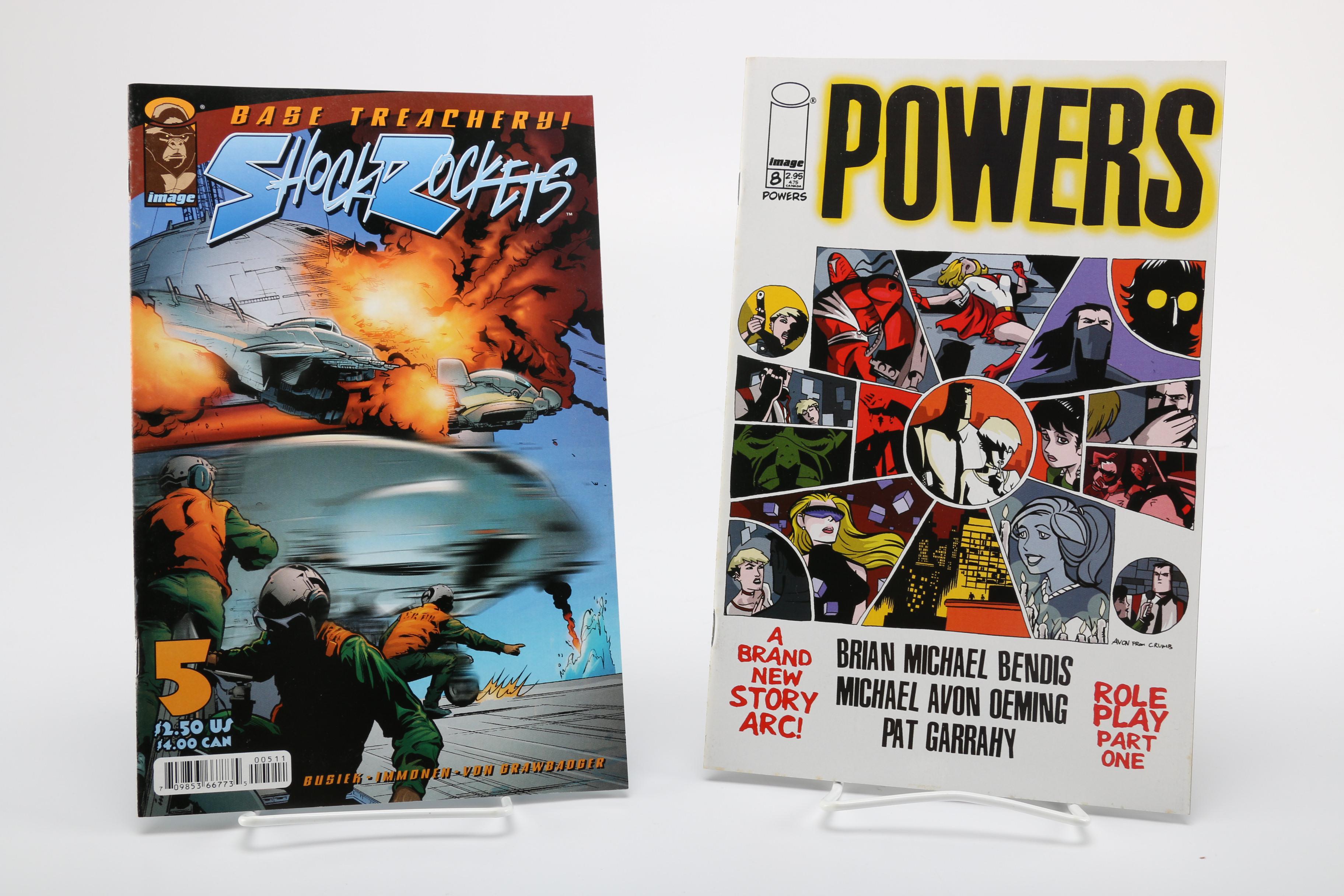Comic Book Assortment Including Image Comics "Powers"