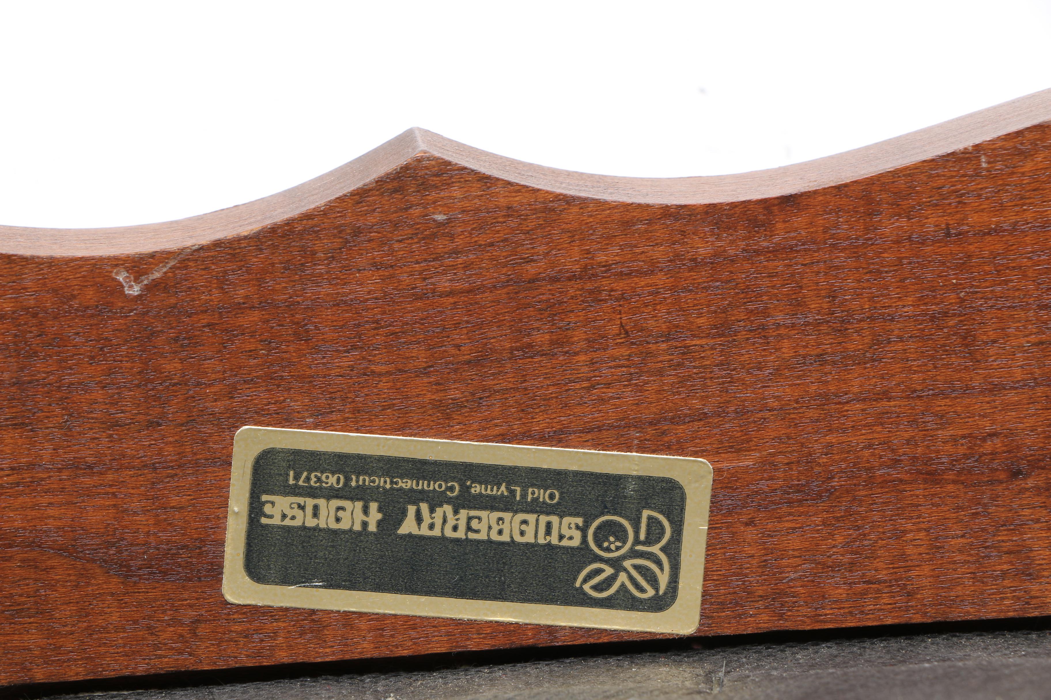 Embroidered Foot Stool