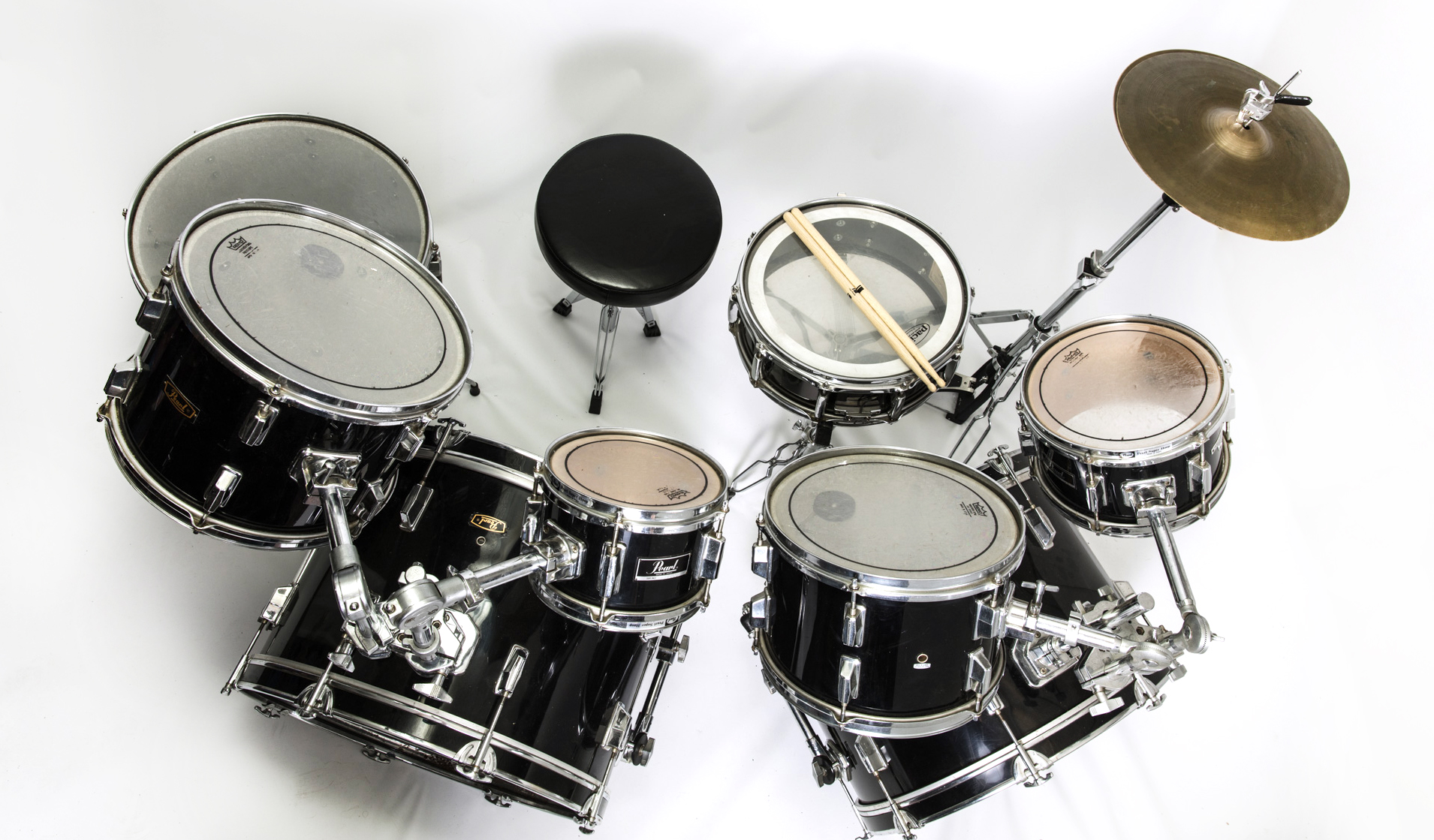 Pearl 8-Piece Pro Drum Set