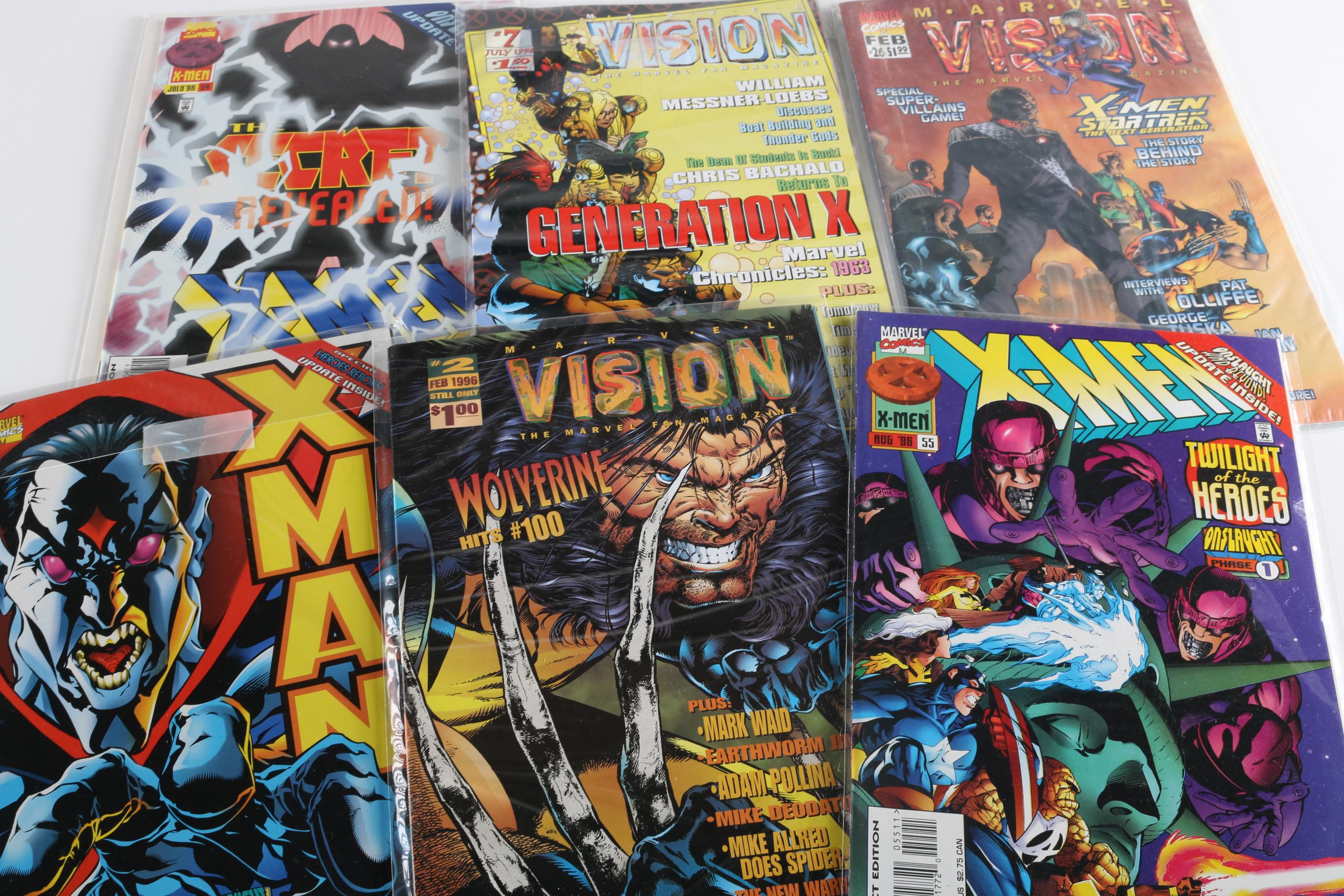 Modern Age Marvel "X-Men" Comics