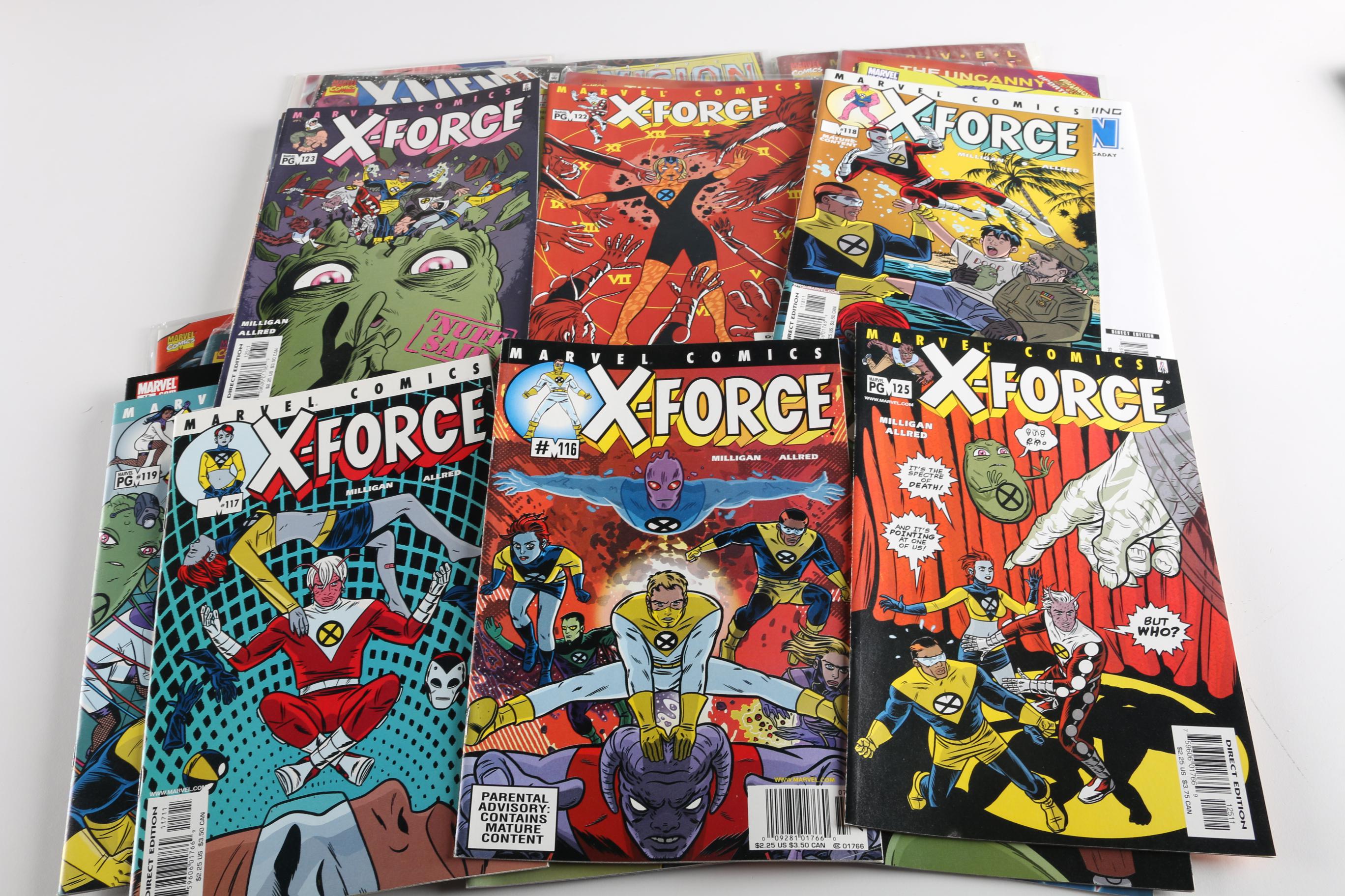 Modern Age Marvel "X-Men" Comics