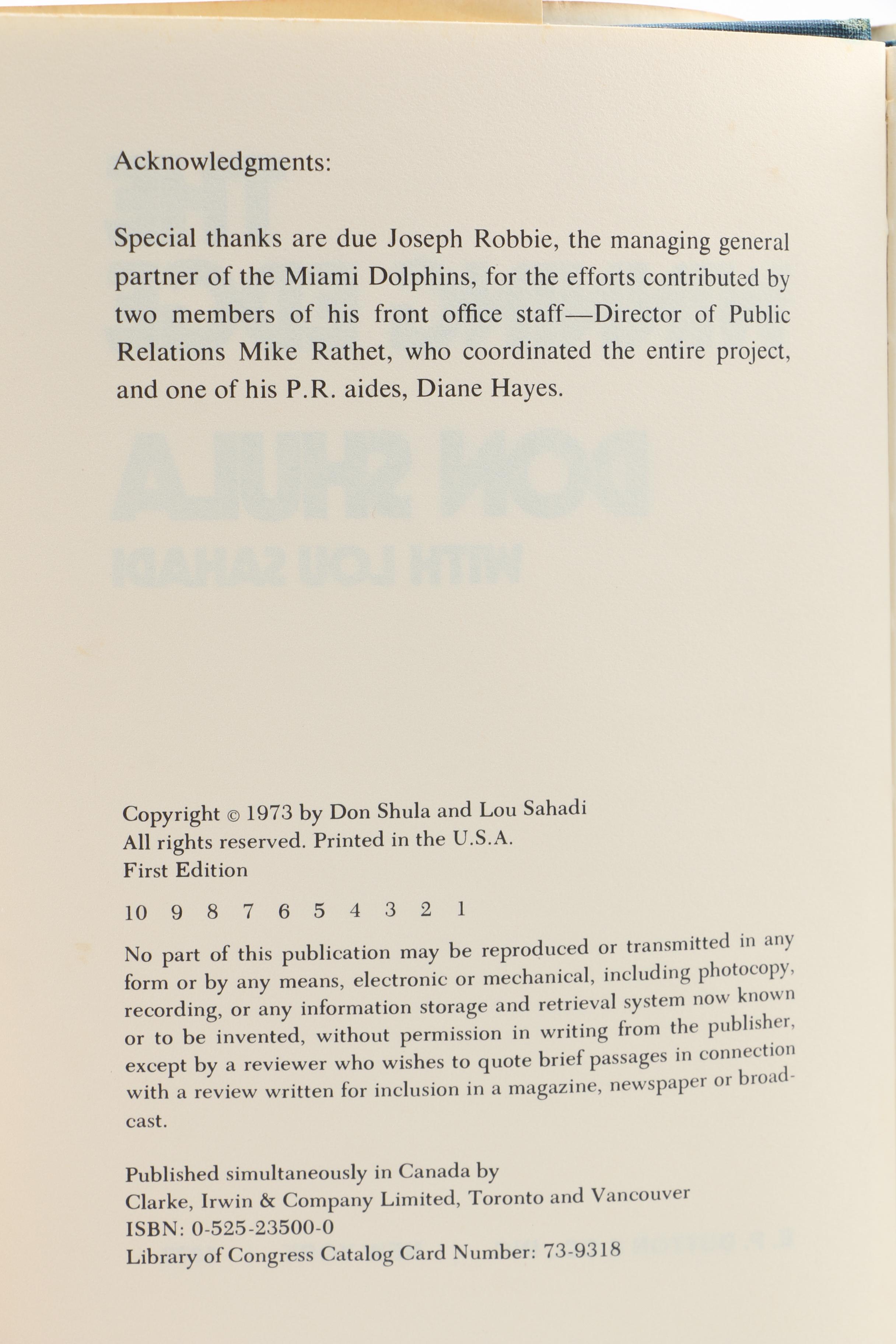 Miami Dolphins Memorabilia