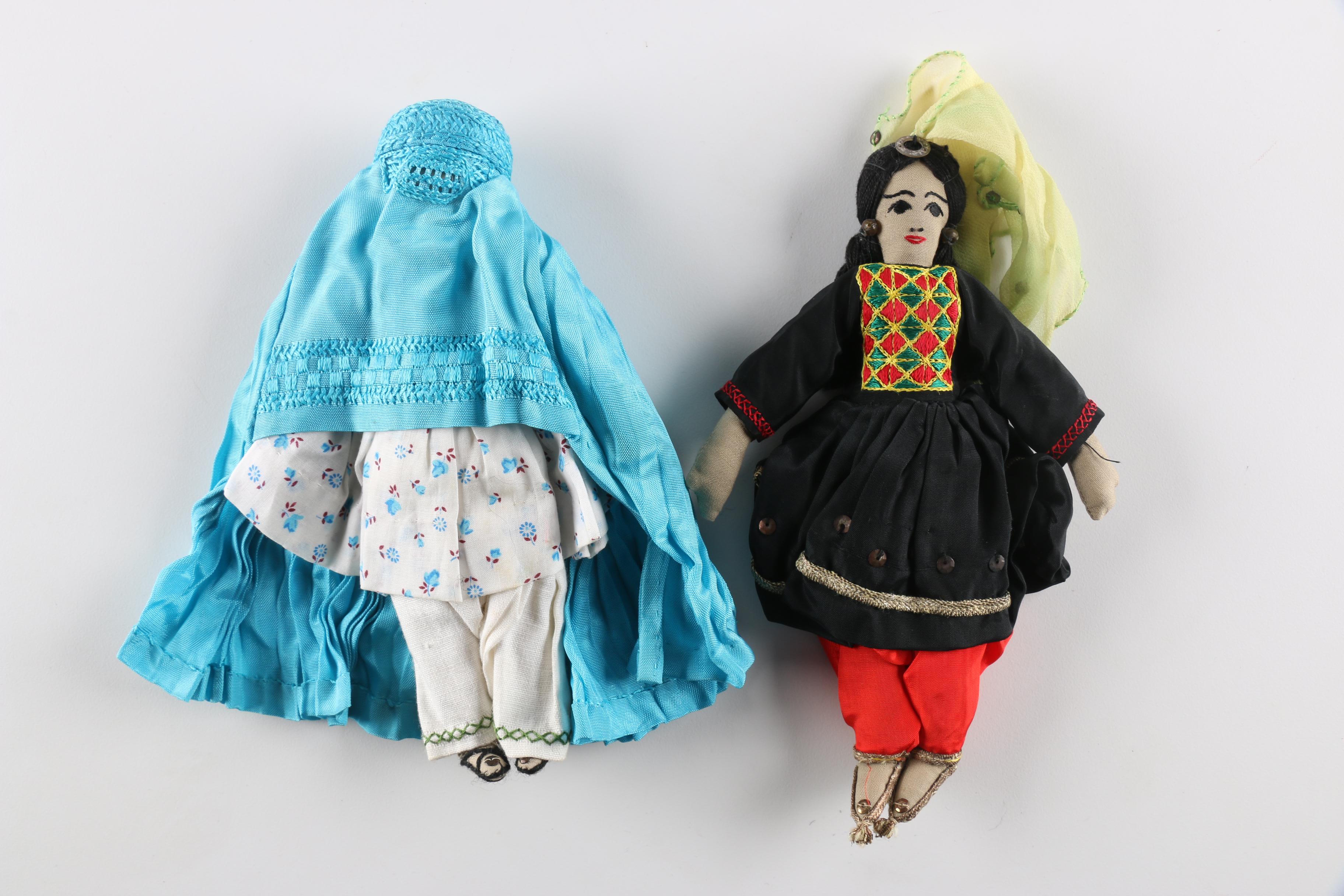 Dolls in Traditional Afghan Costume