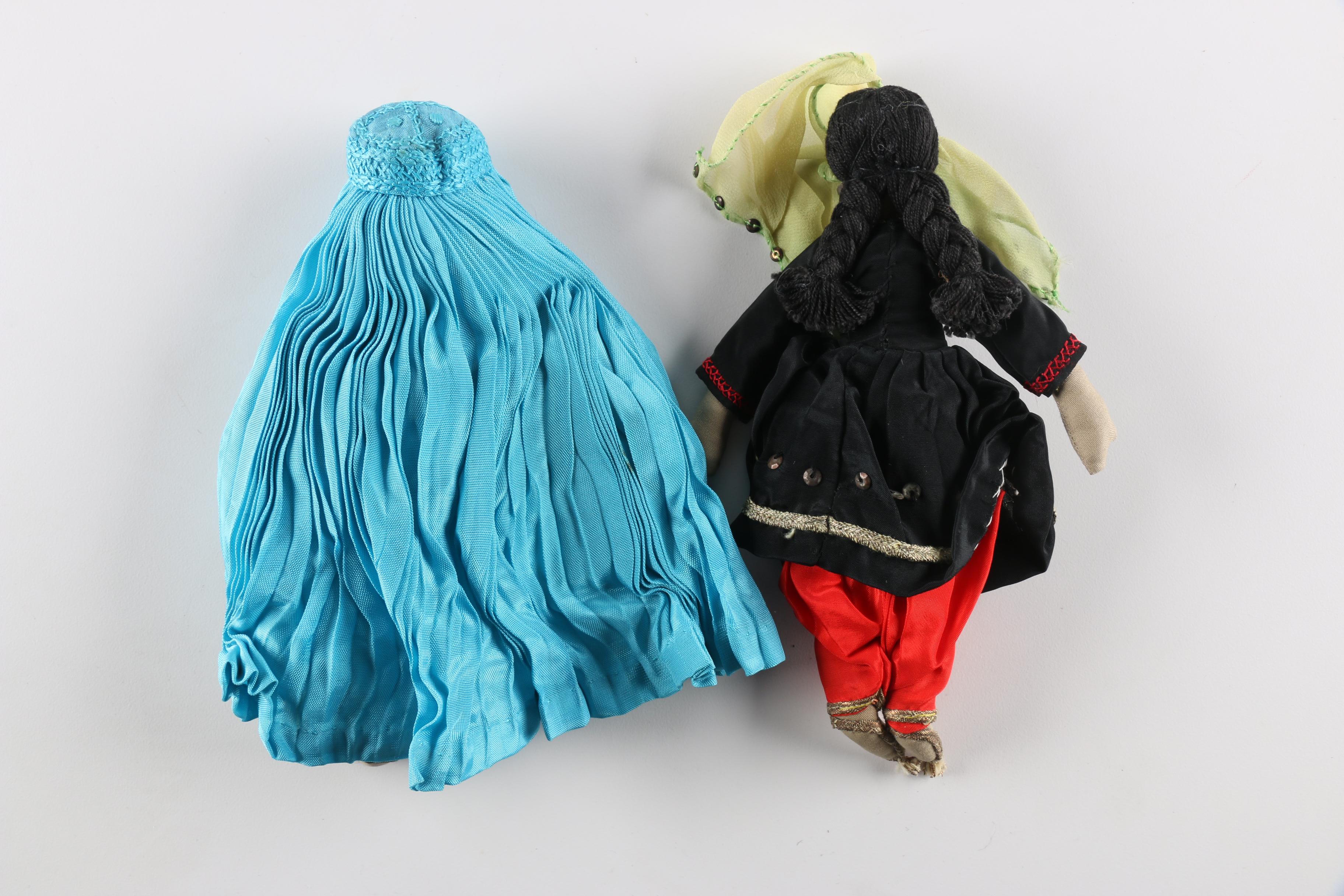 Dolls in Traditional Afghan Costume