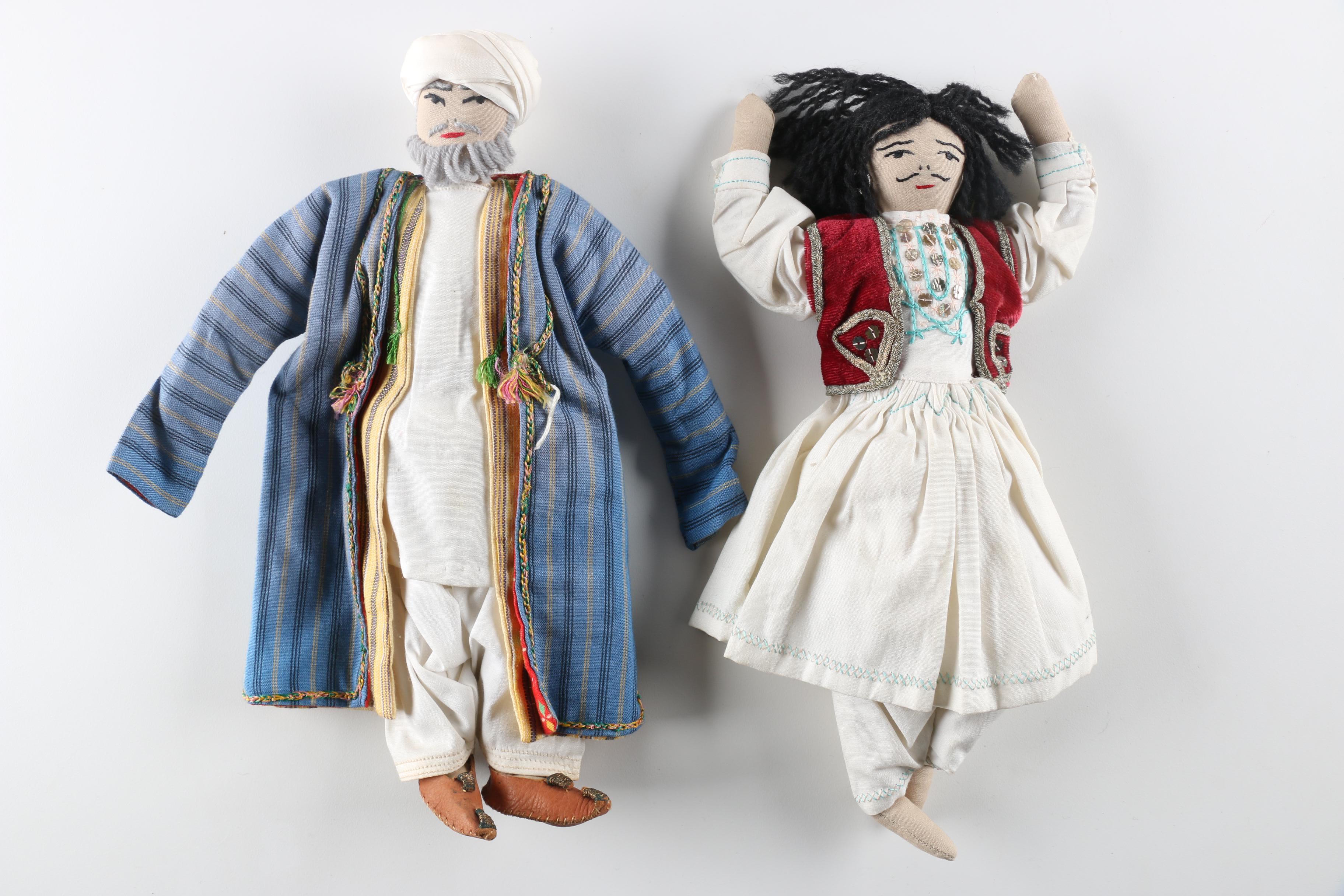 Dolls in Traditional Afghan Costume