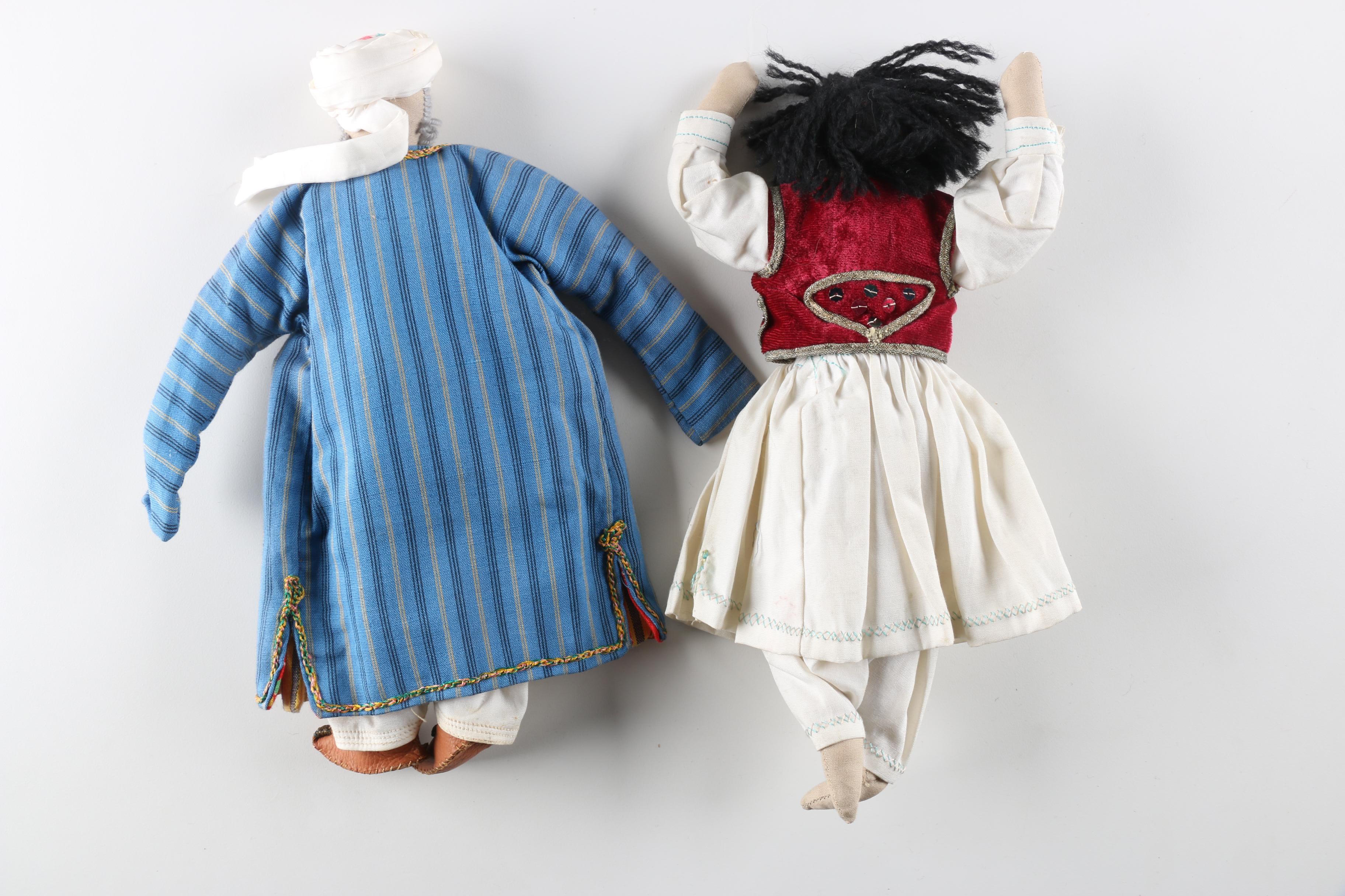 Dolls in Traditional Afghan Costume