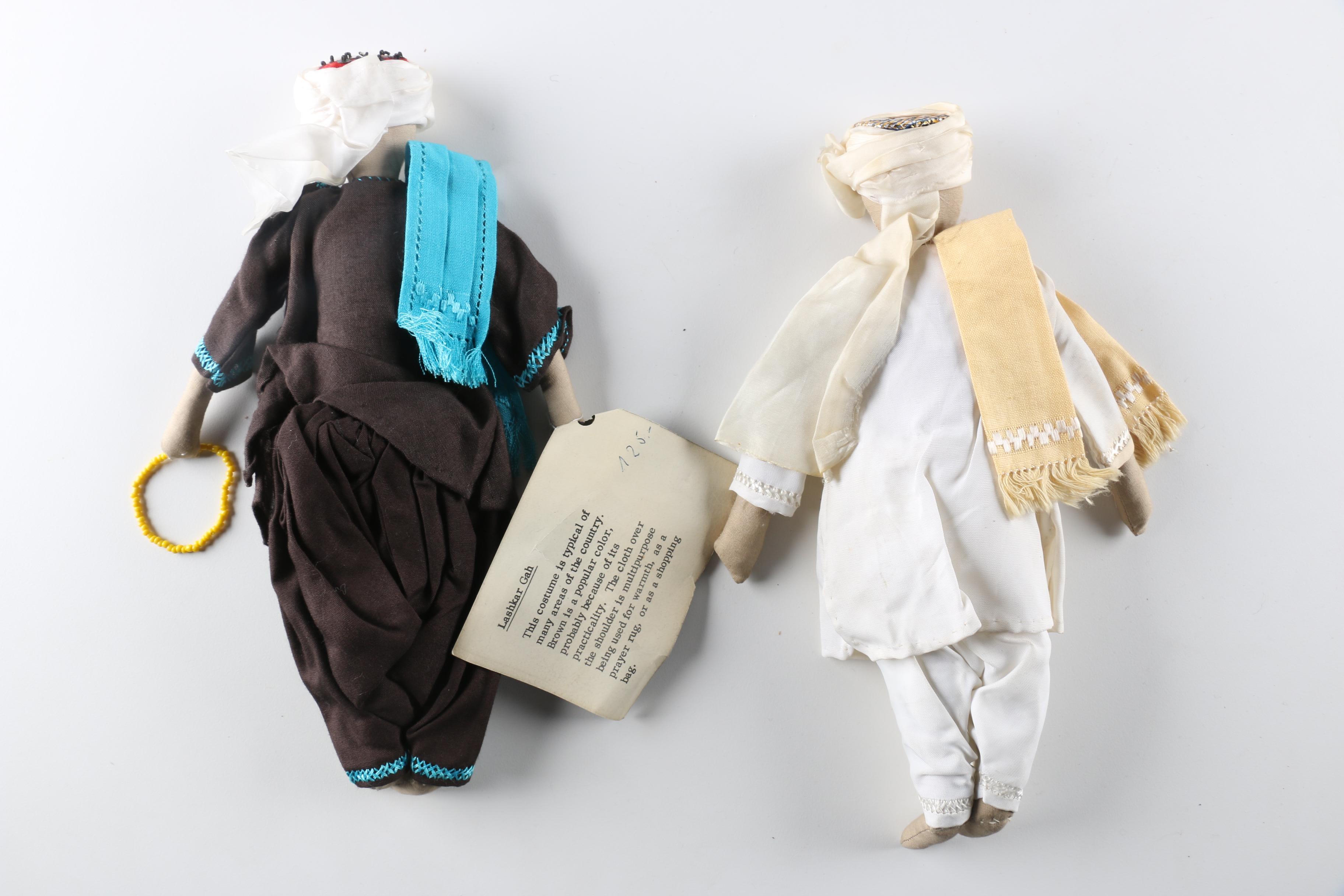 Dolls in Traditional Afghan Costume