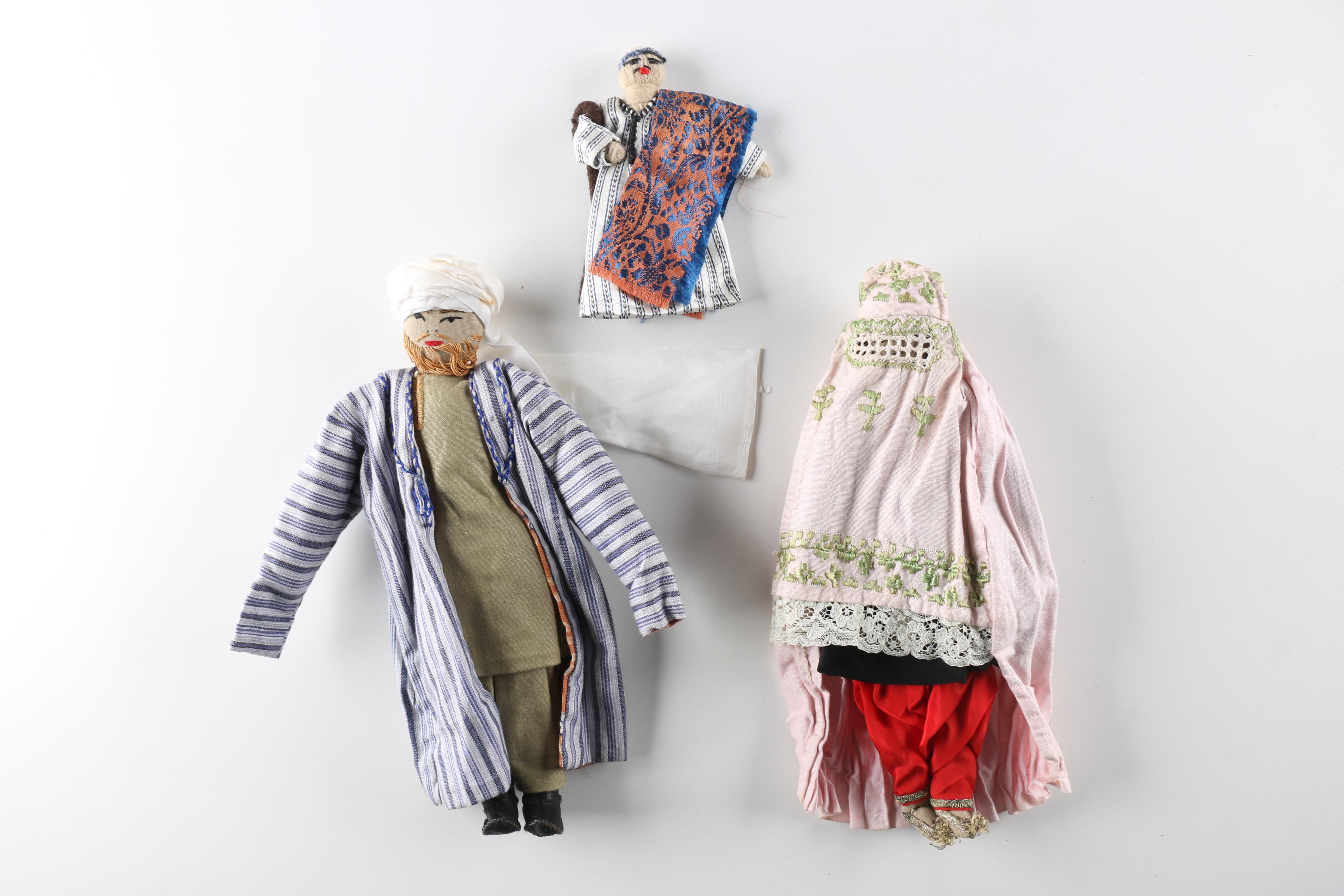 Dolls in Traditional Afghan Costume