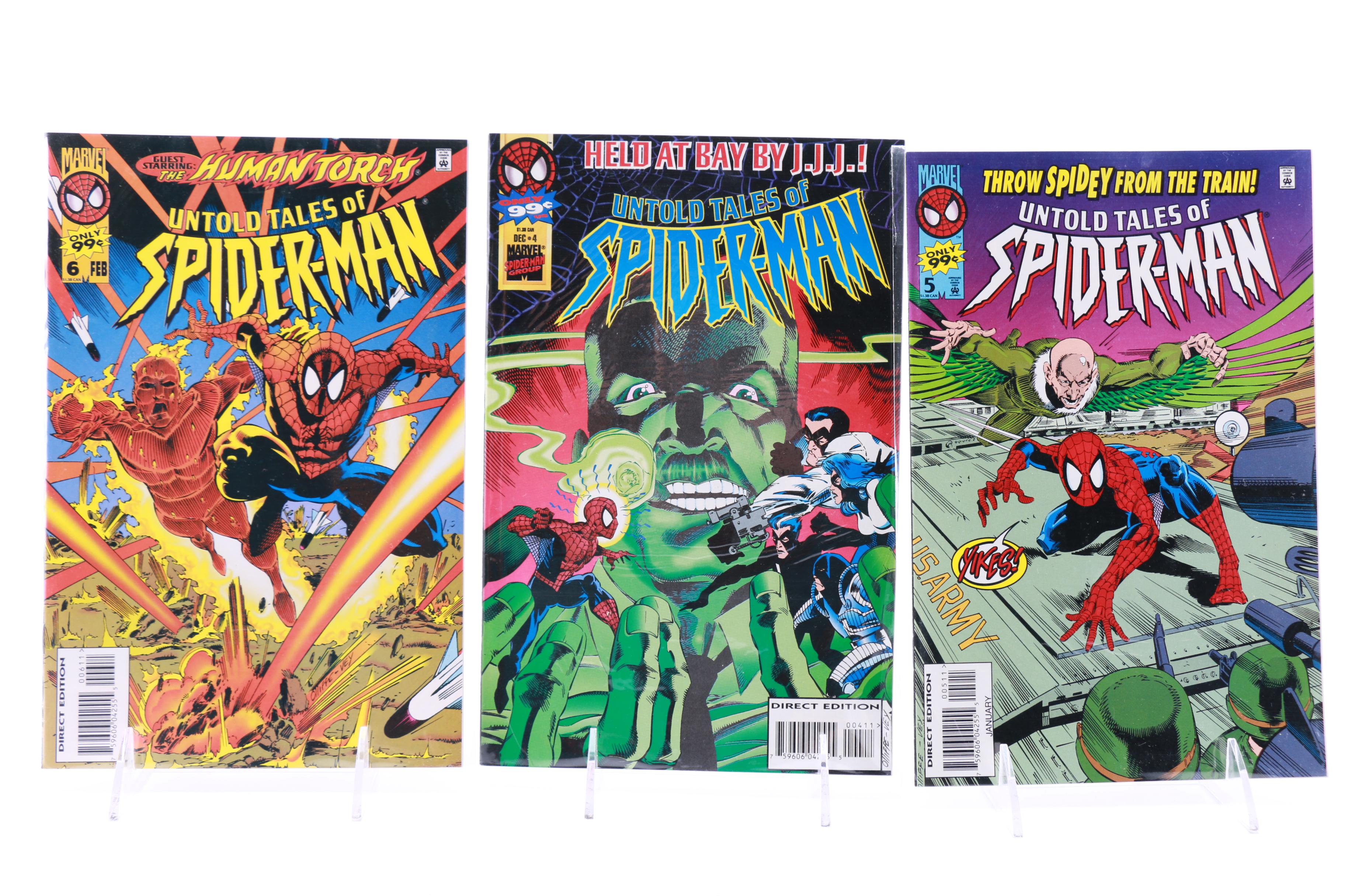 Assortment of Modern Age Marvel "Spider-Man" Comics