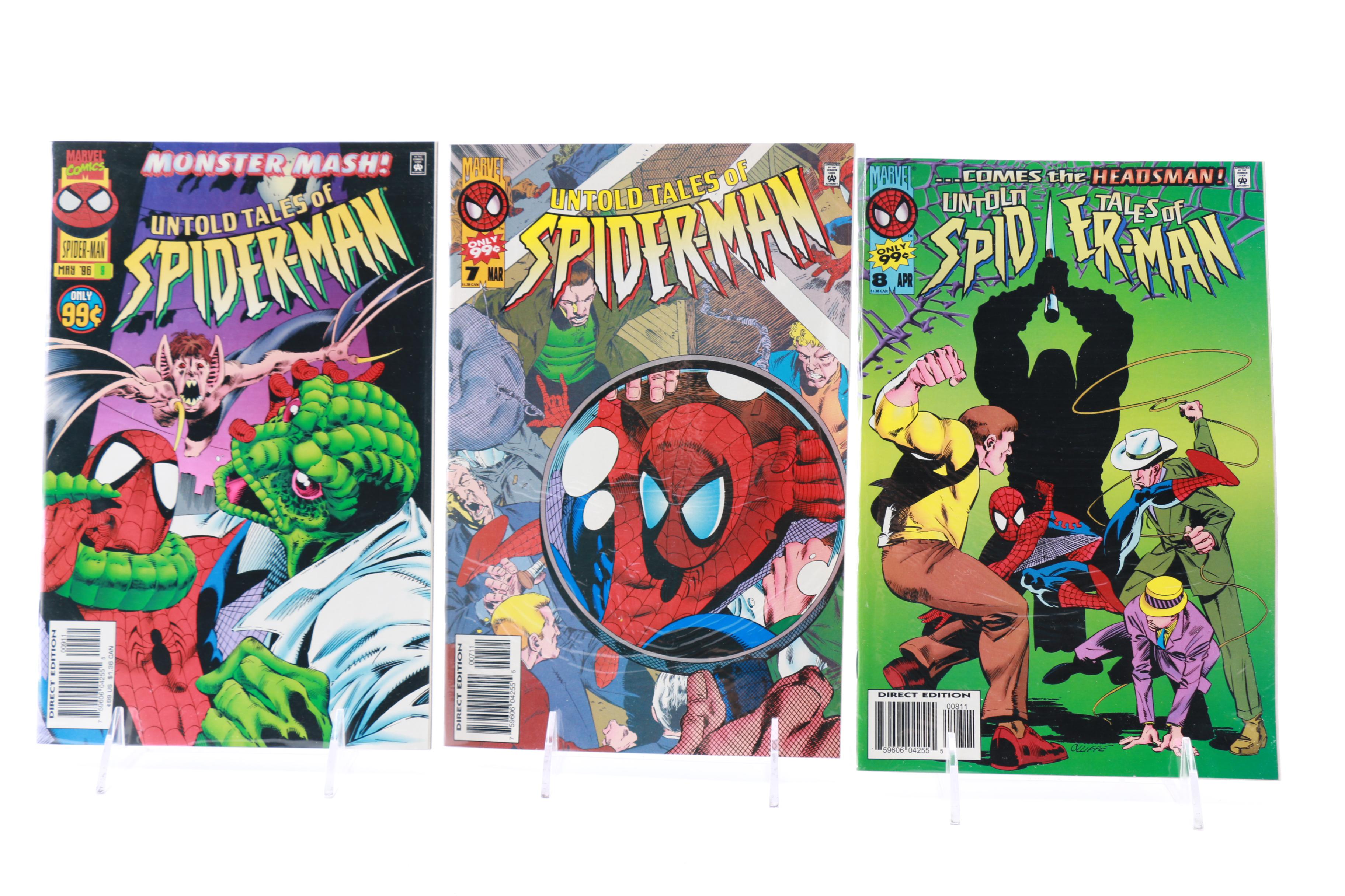 Assortment of Modern Age Marvel "Spider-Man" Comics