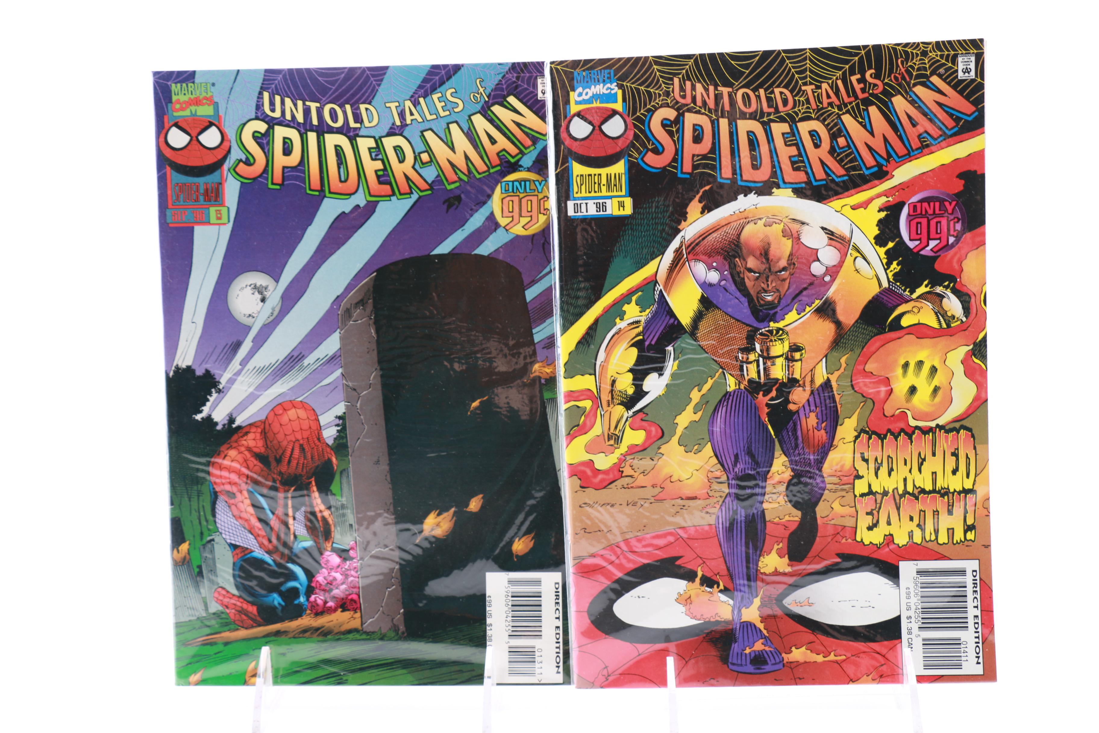 Assortment of Modern Age Marvel "Spider-Man" Comics