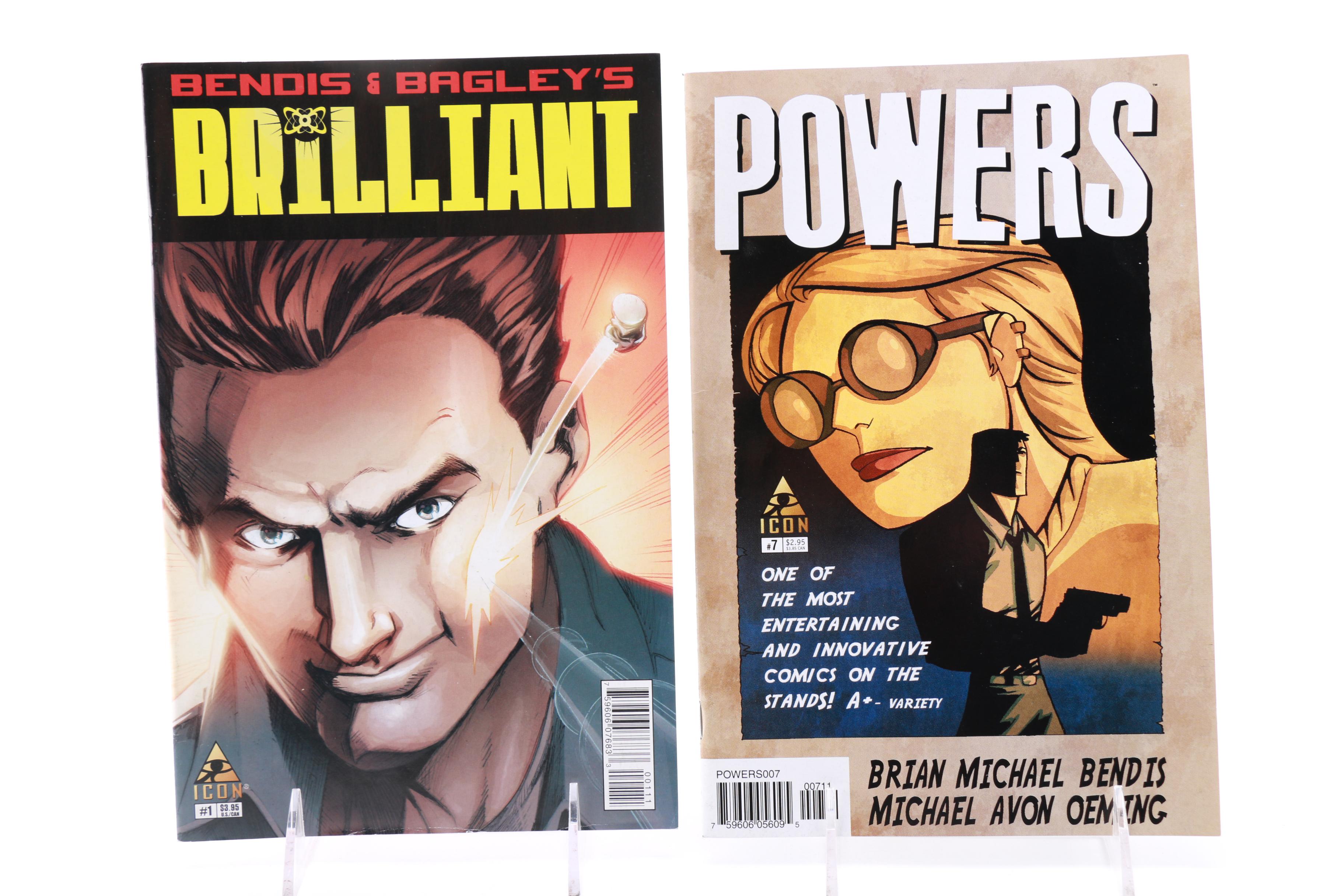 Modern Age Comics Including "Brilliant" and "Stray Bullets"