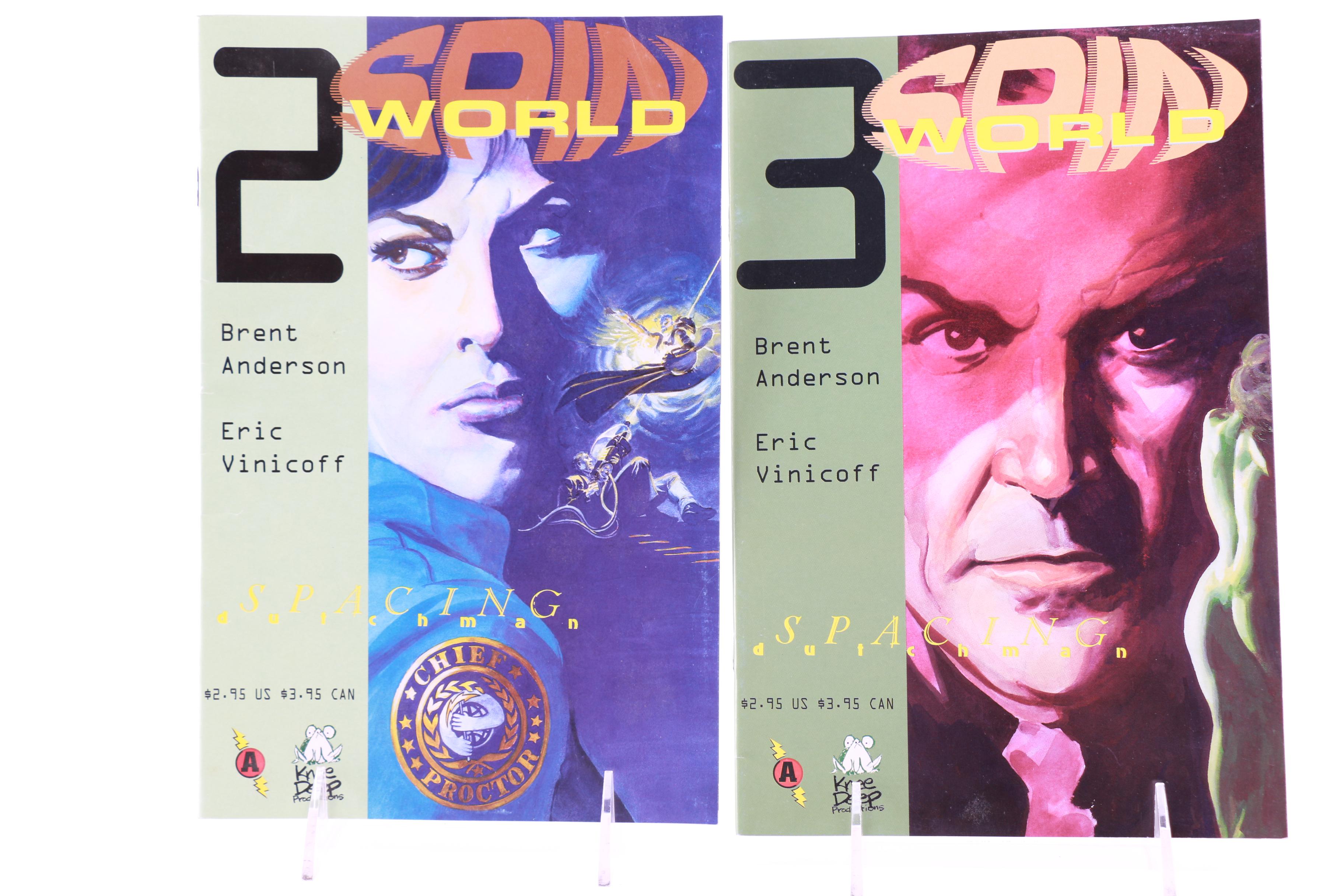 Modern Age Comics Including "Brilliant" and "Stray Bullets"