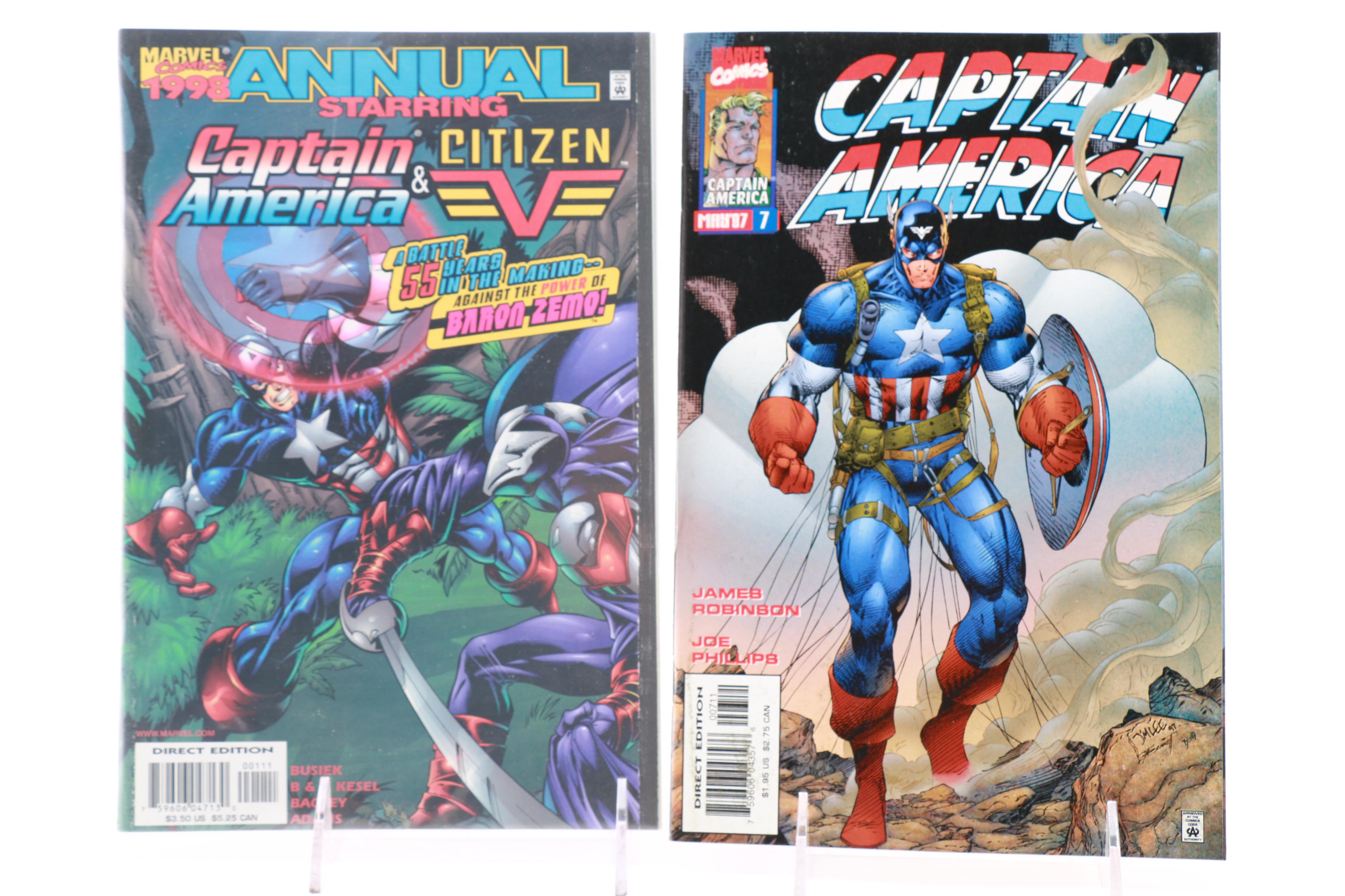 Assortment of Modern Age Marvel Comics and Graphic Novels