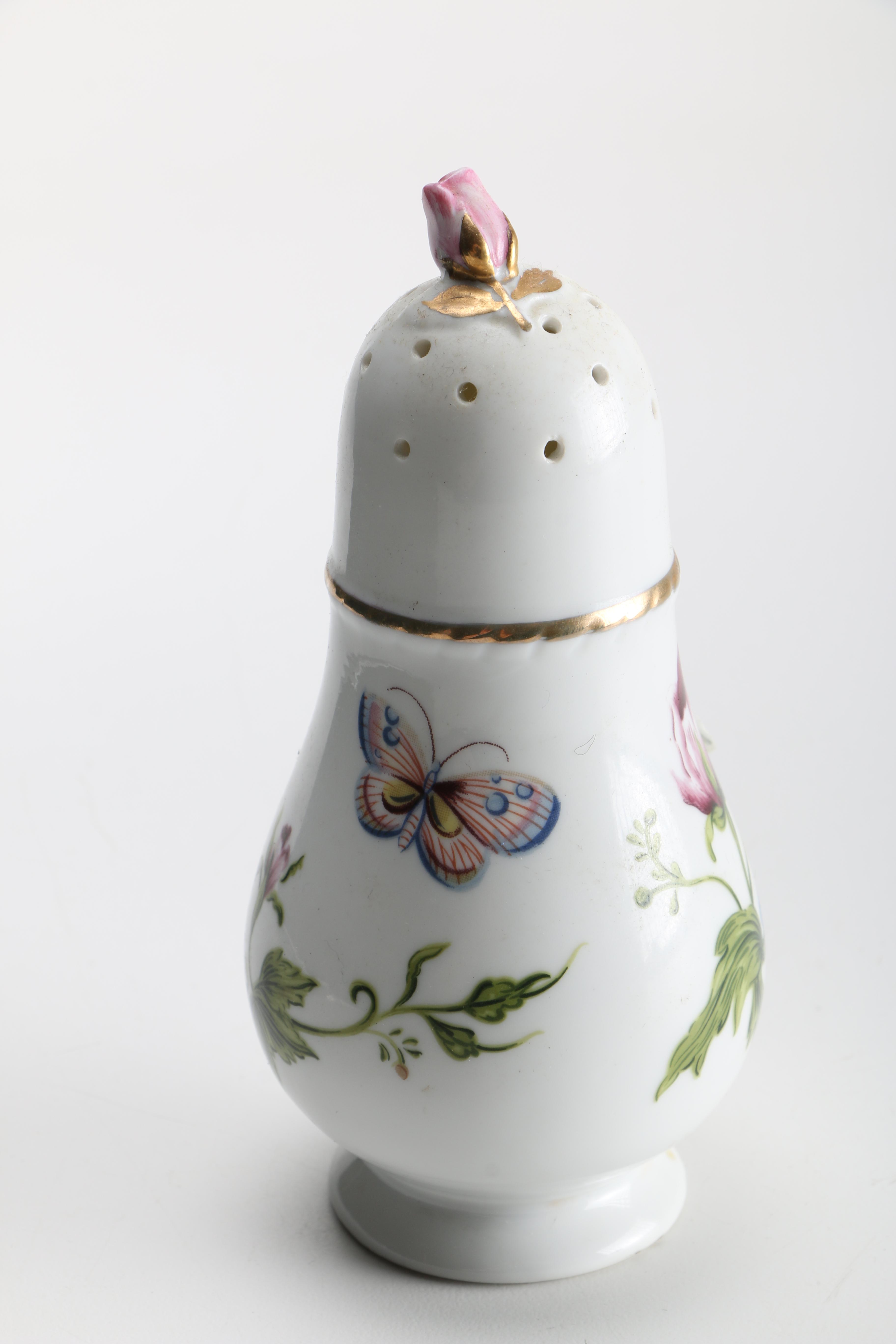 Aynsley Swirling Pink Rose Bone China Tea Set