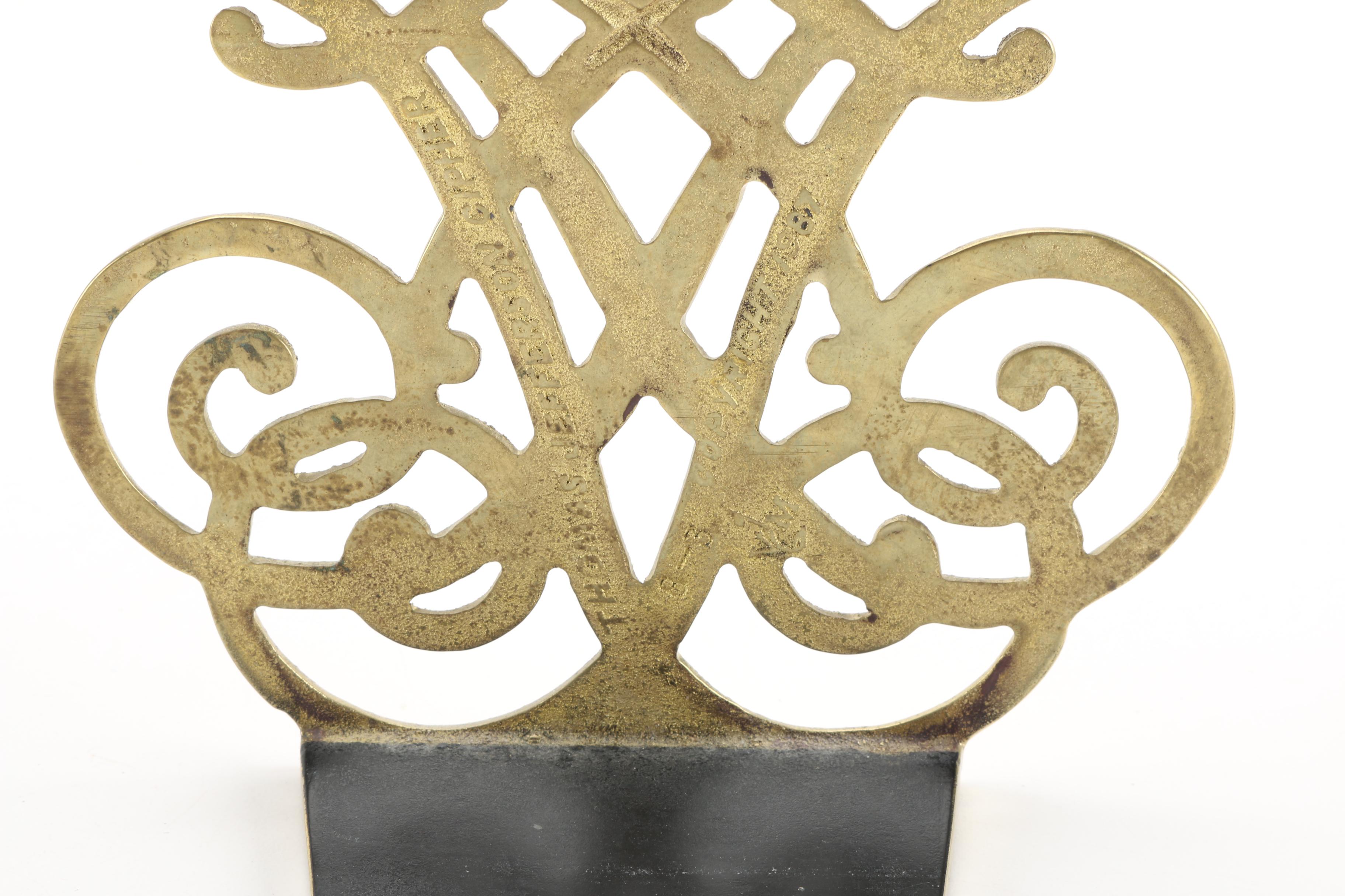 Thomas Jefferson Cipher Bookends