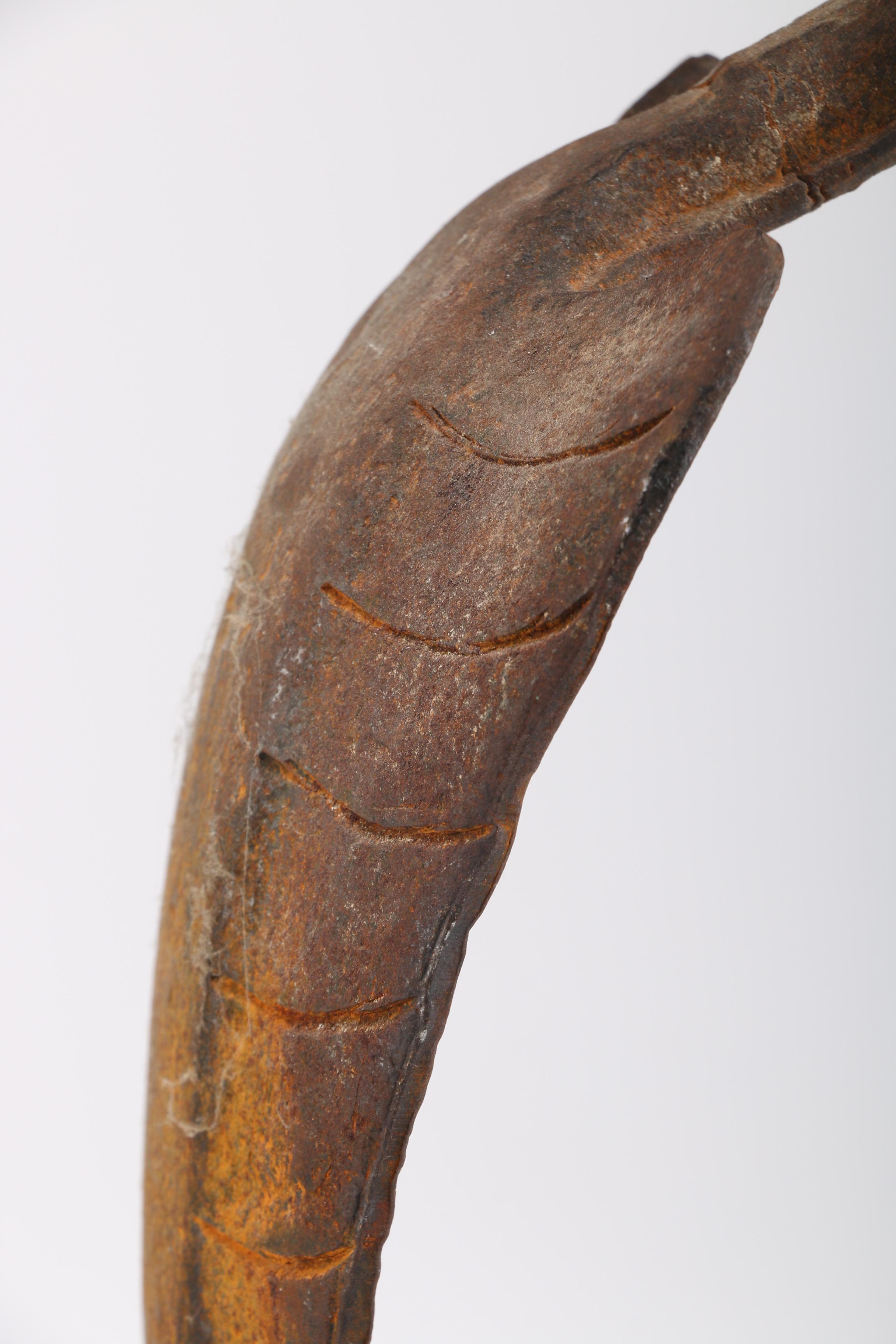 Cast Iron Bird Andirons