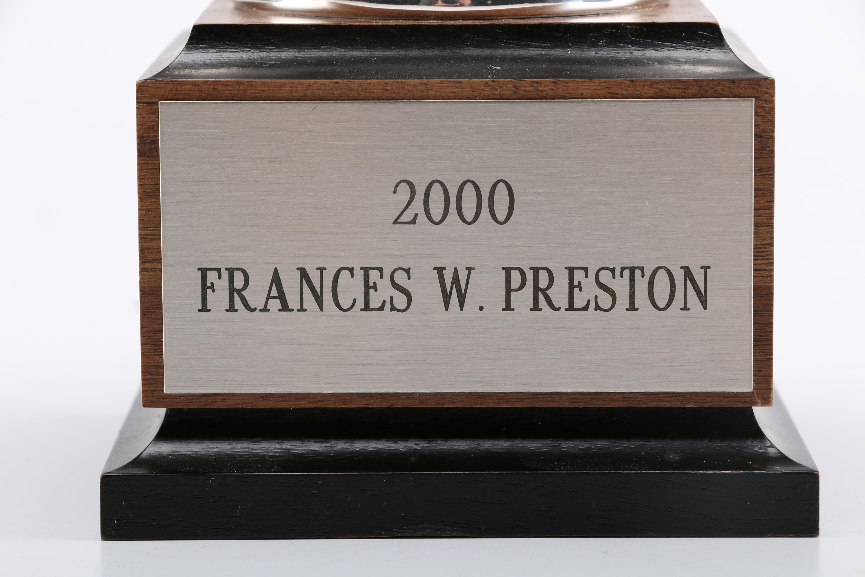 Dumont Award Trophy Cup