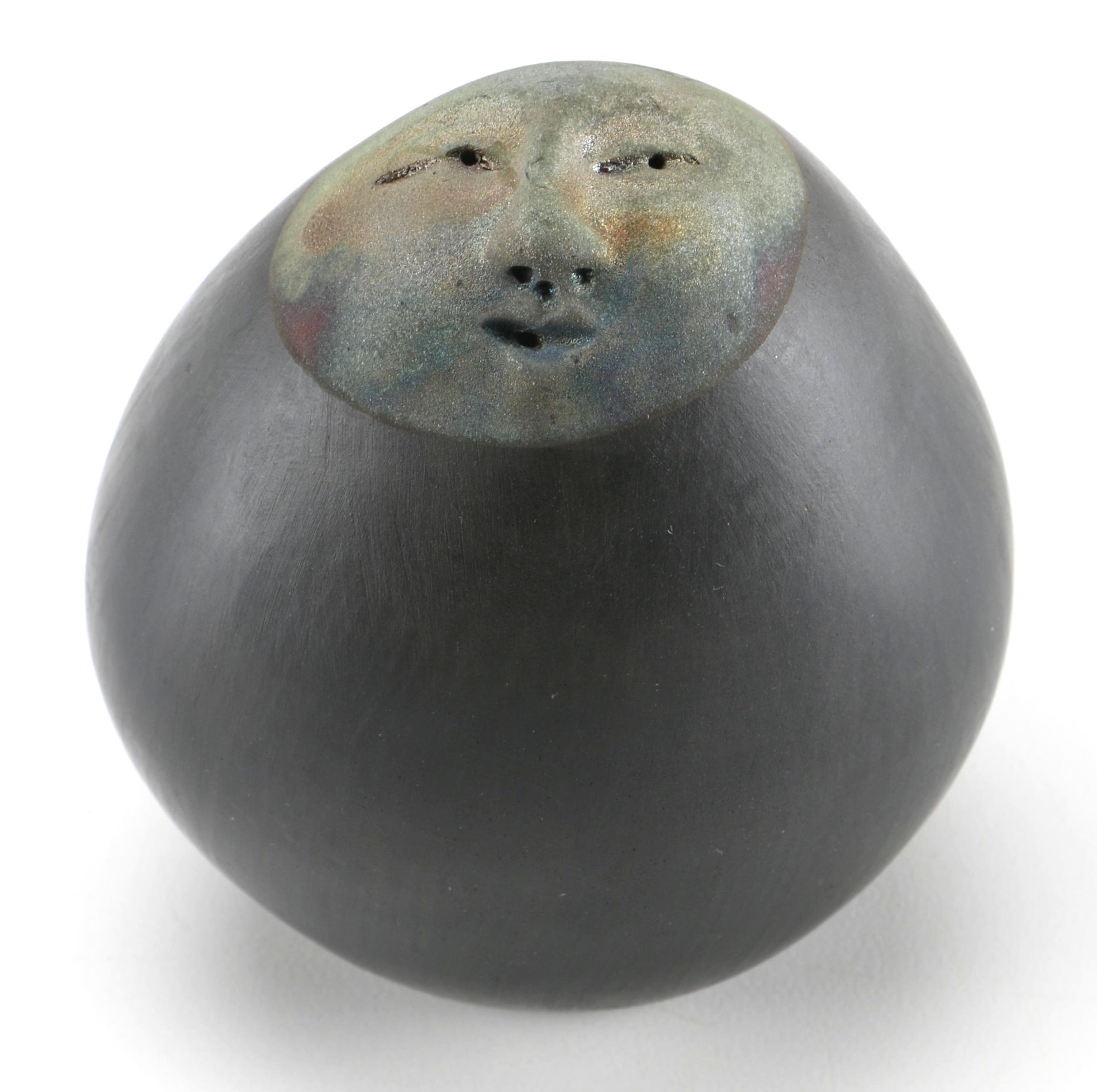 Round Clay Artisan Figurine