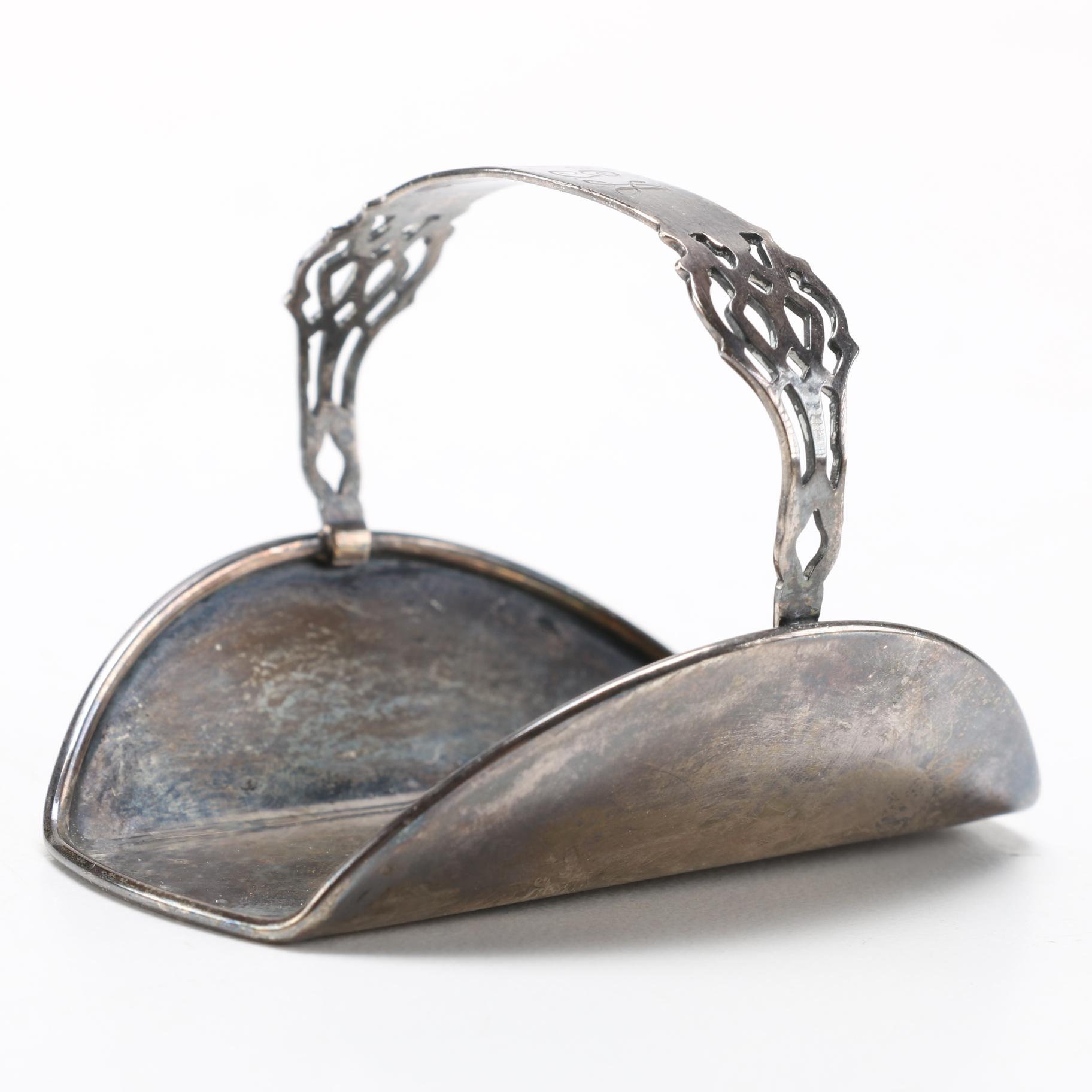 Lunt Sterling Silver Basket Bon Bon Bowl