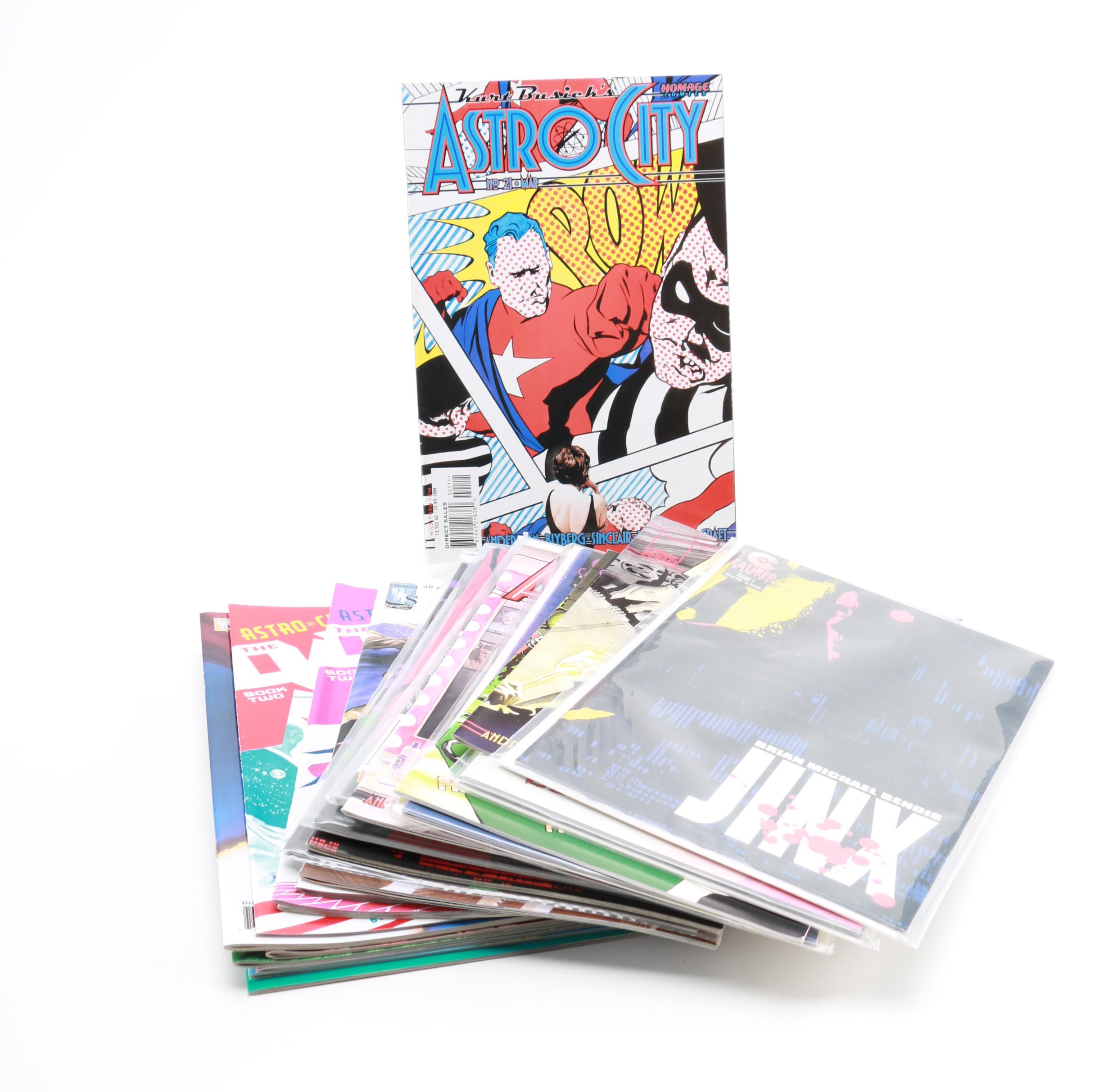 Modern Age Comics Including "Astro City: The Dark Age" and "Jinx"