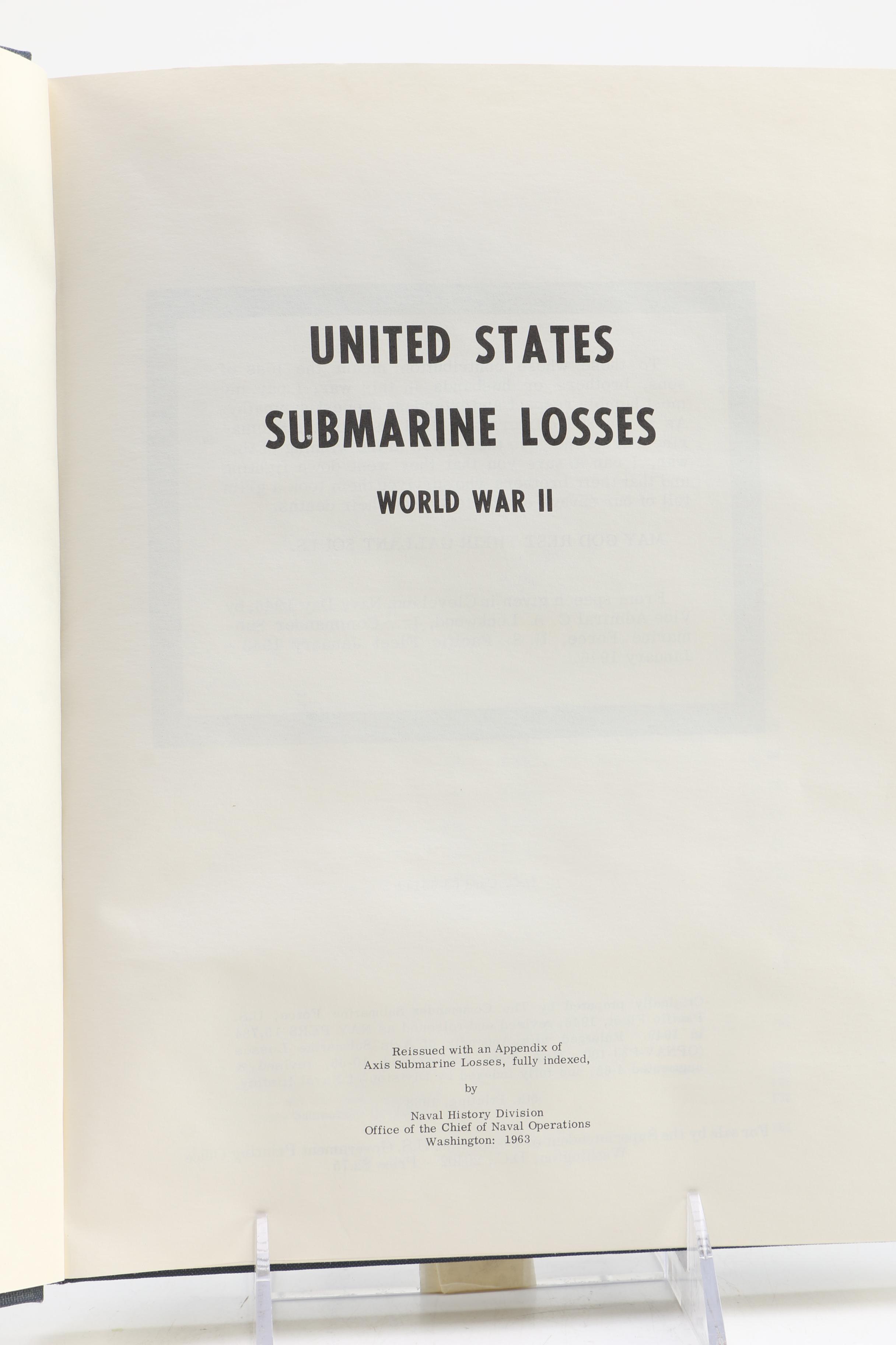 Collection of Naval Books