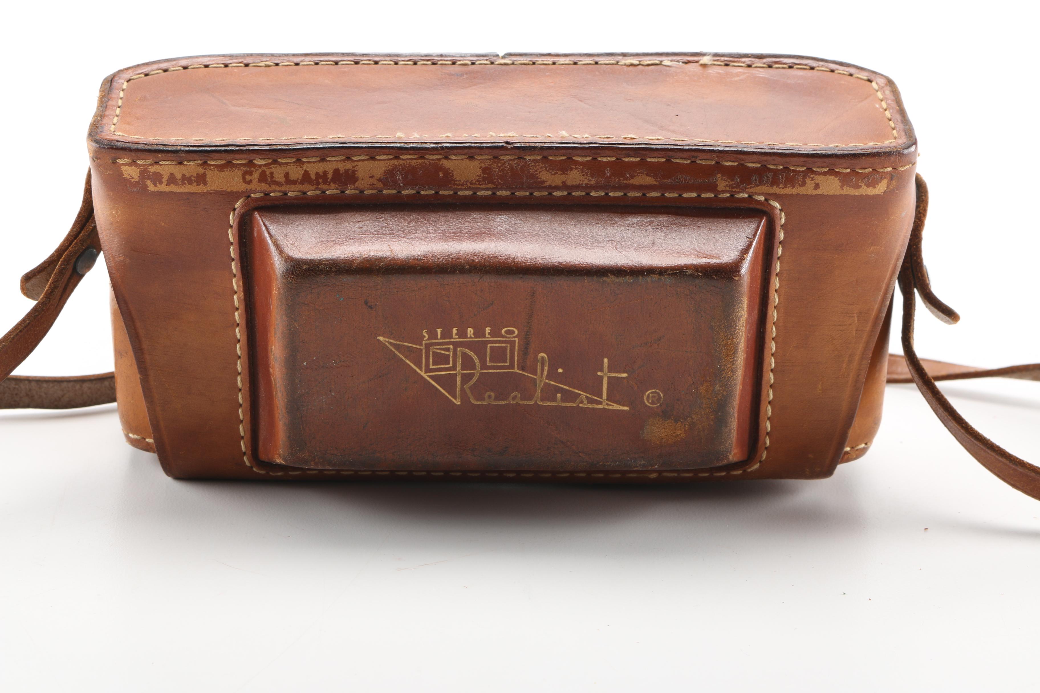 Stereo Realist Point-and-Shoot Camera With Bag