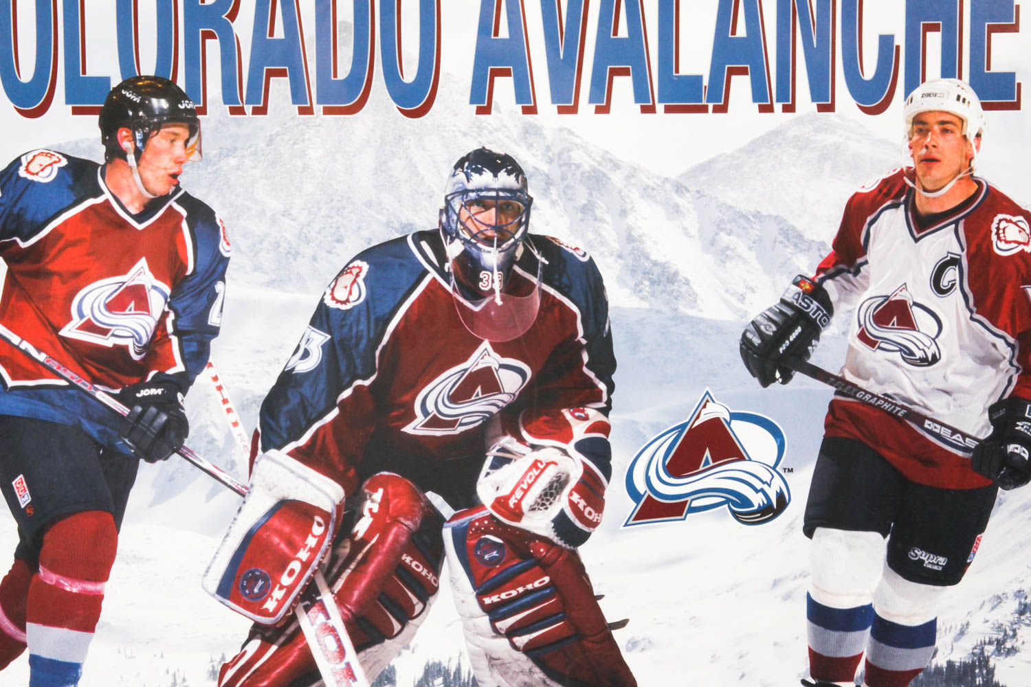 Set of Colorado Avalanche Posters