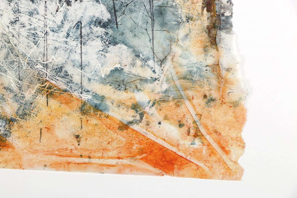 Ricardo Morin Mixed Media on Tracing Paper