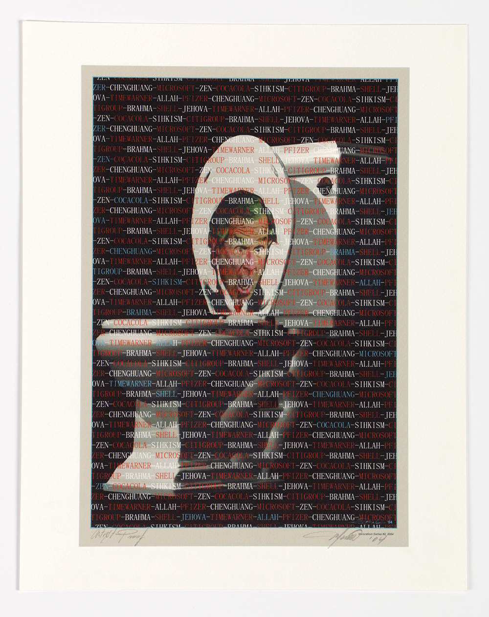 Pair of Ricardo Morin Artist Proof 3-D Digital Paintings on Paper from "Invocation Series"