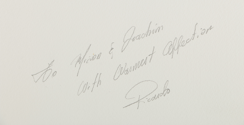 Pair of Ricardo Morin Artist Proof 3-D Digital Paintings on Paper from "Invocation Series"