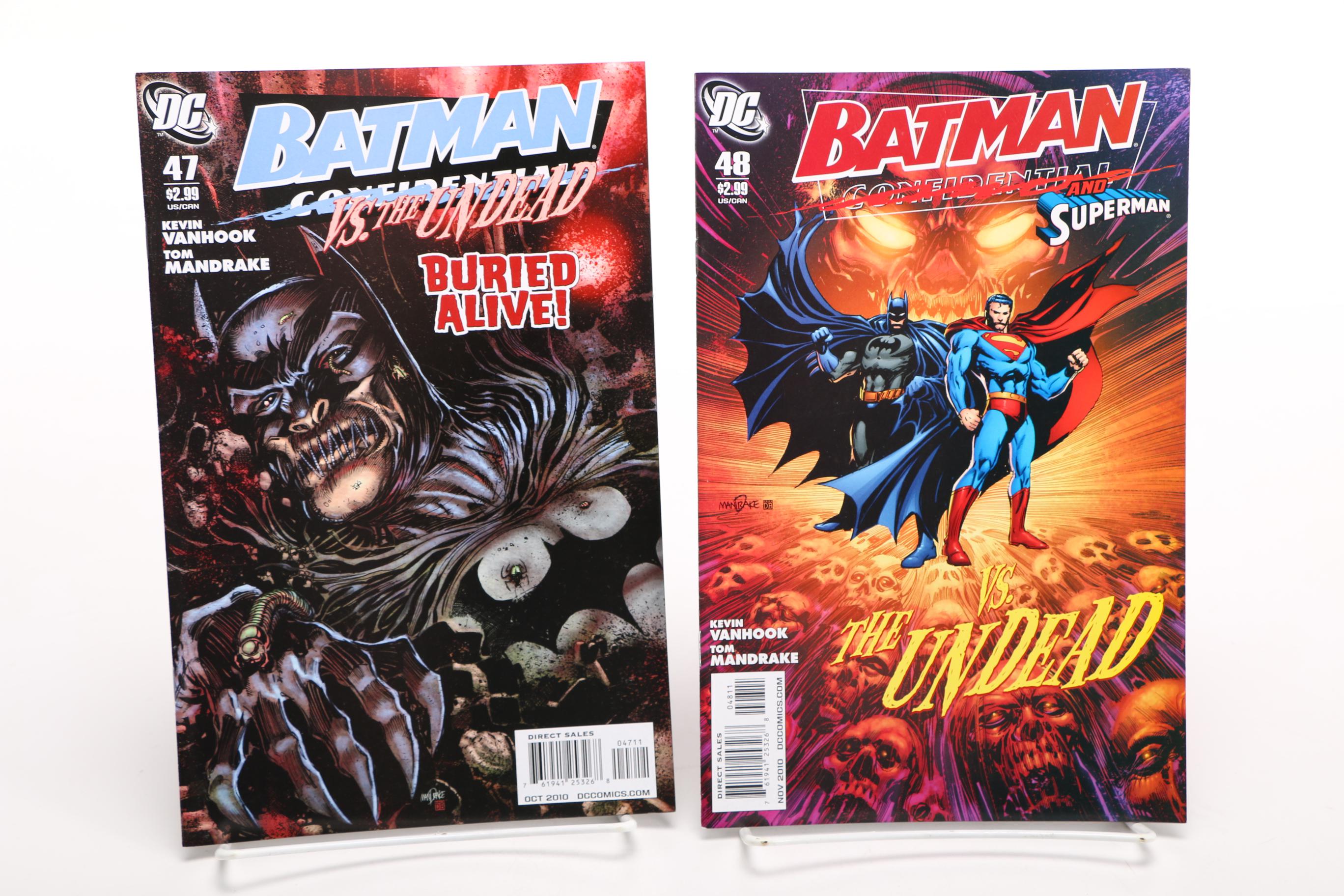 Modern Age DC Batman Comics Including "Batman Vs. the Undead"
