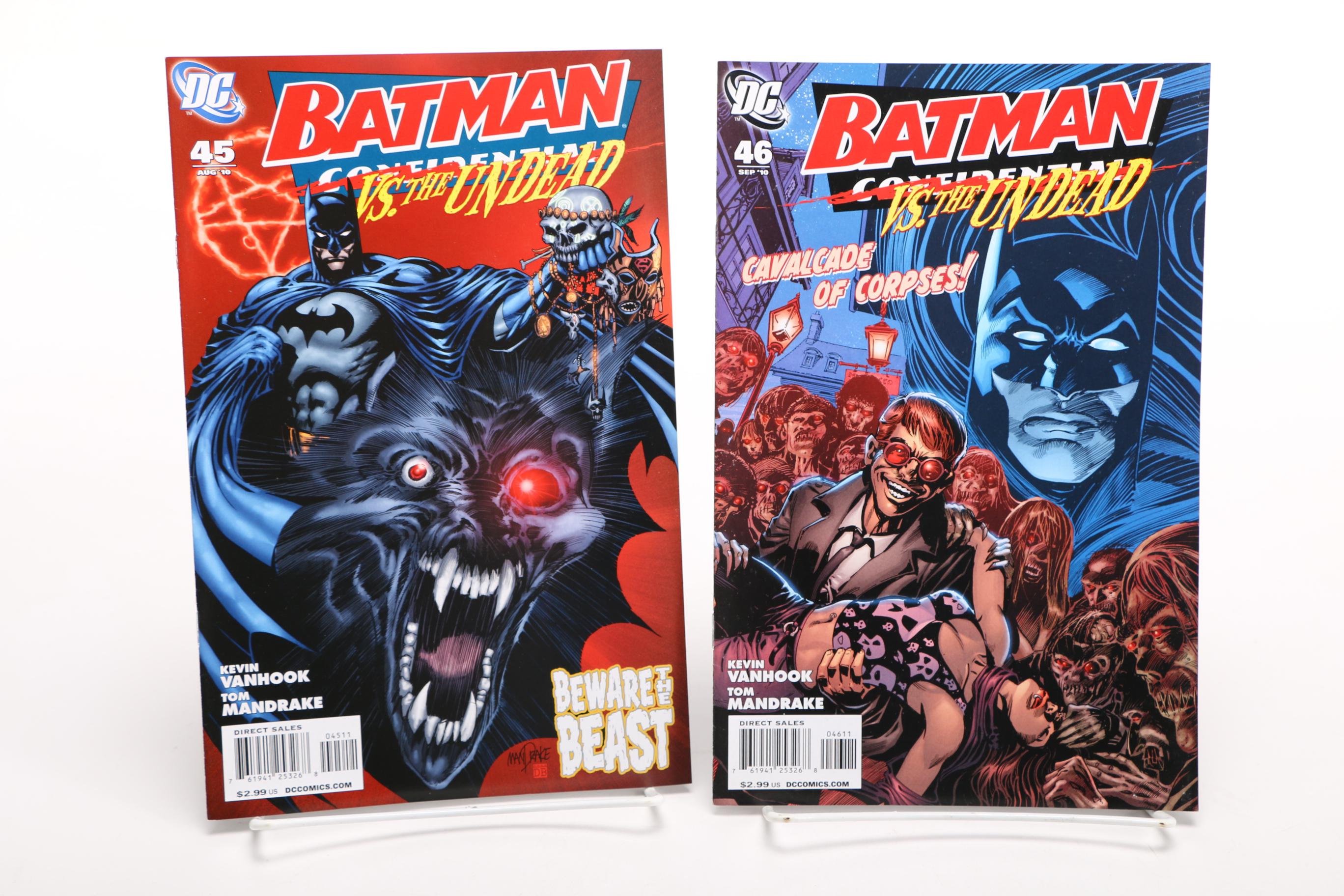 Modern Age DC Batman Comics Including "Batman Vs. the Undead"