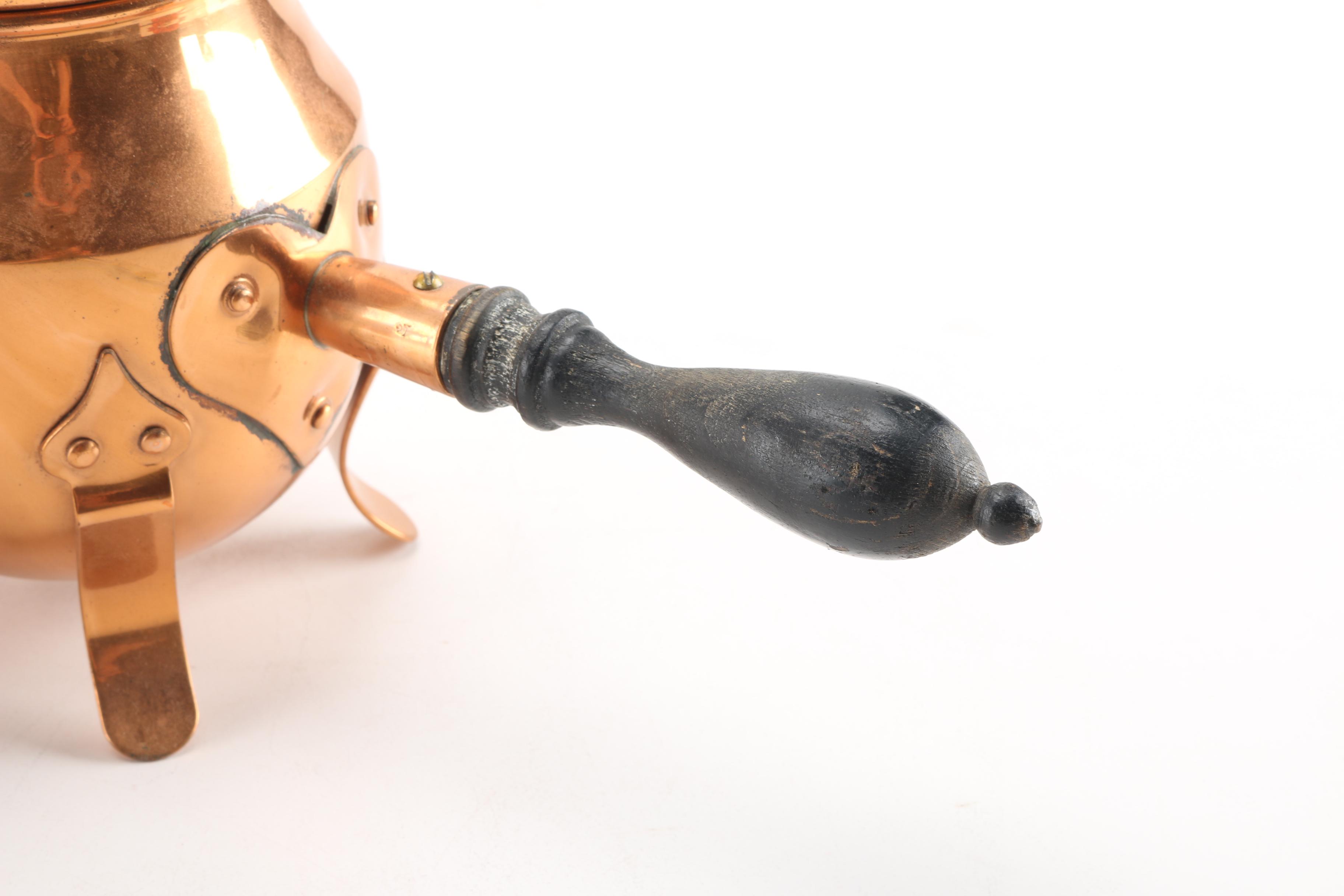 Pair of Brass Teapots