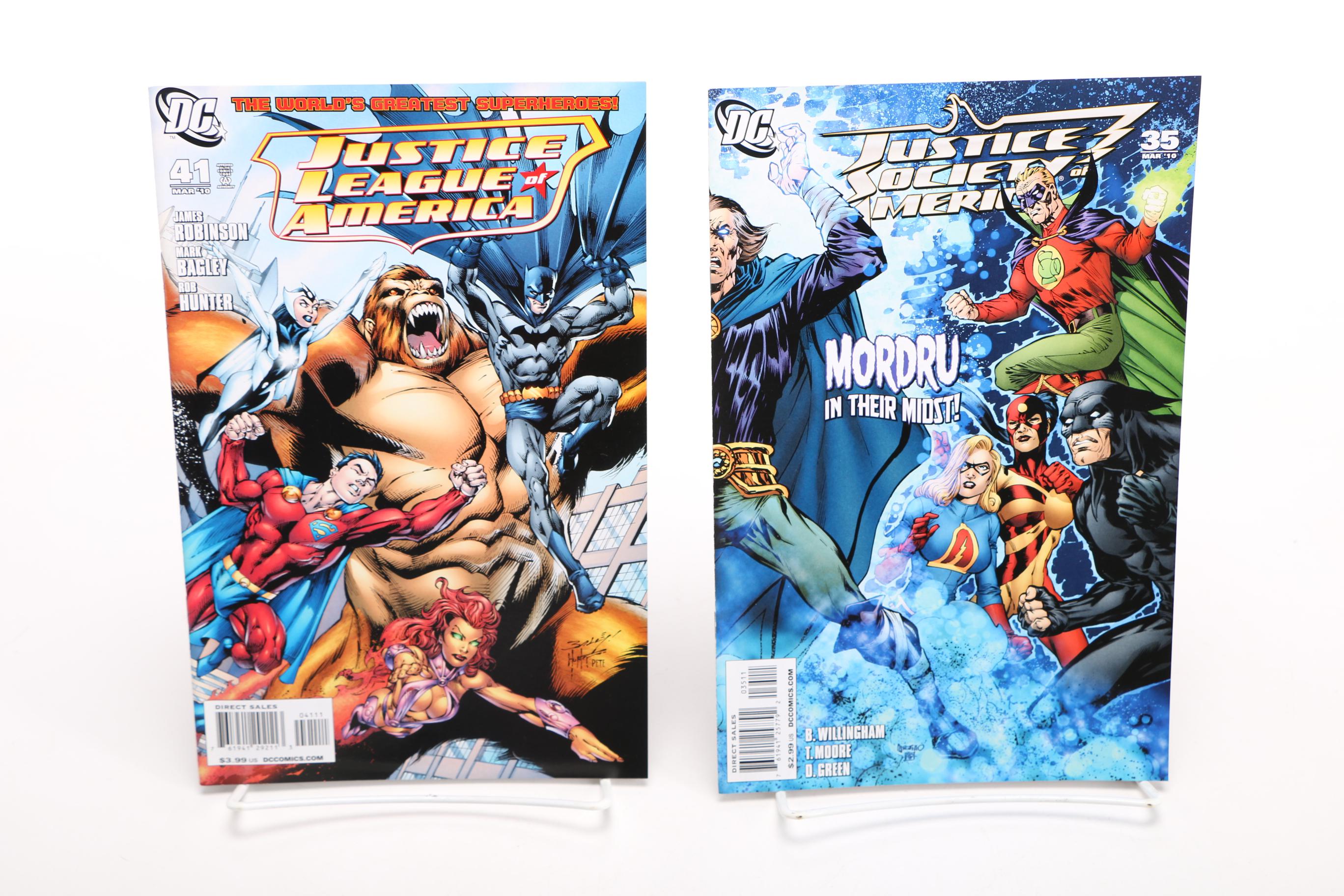 Modern Age DC Comics Including "Justice League"