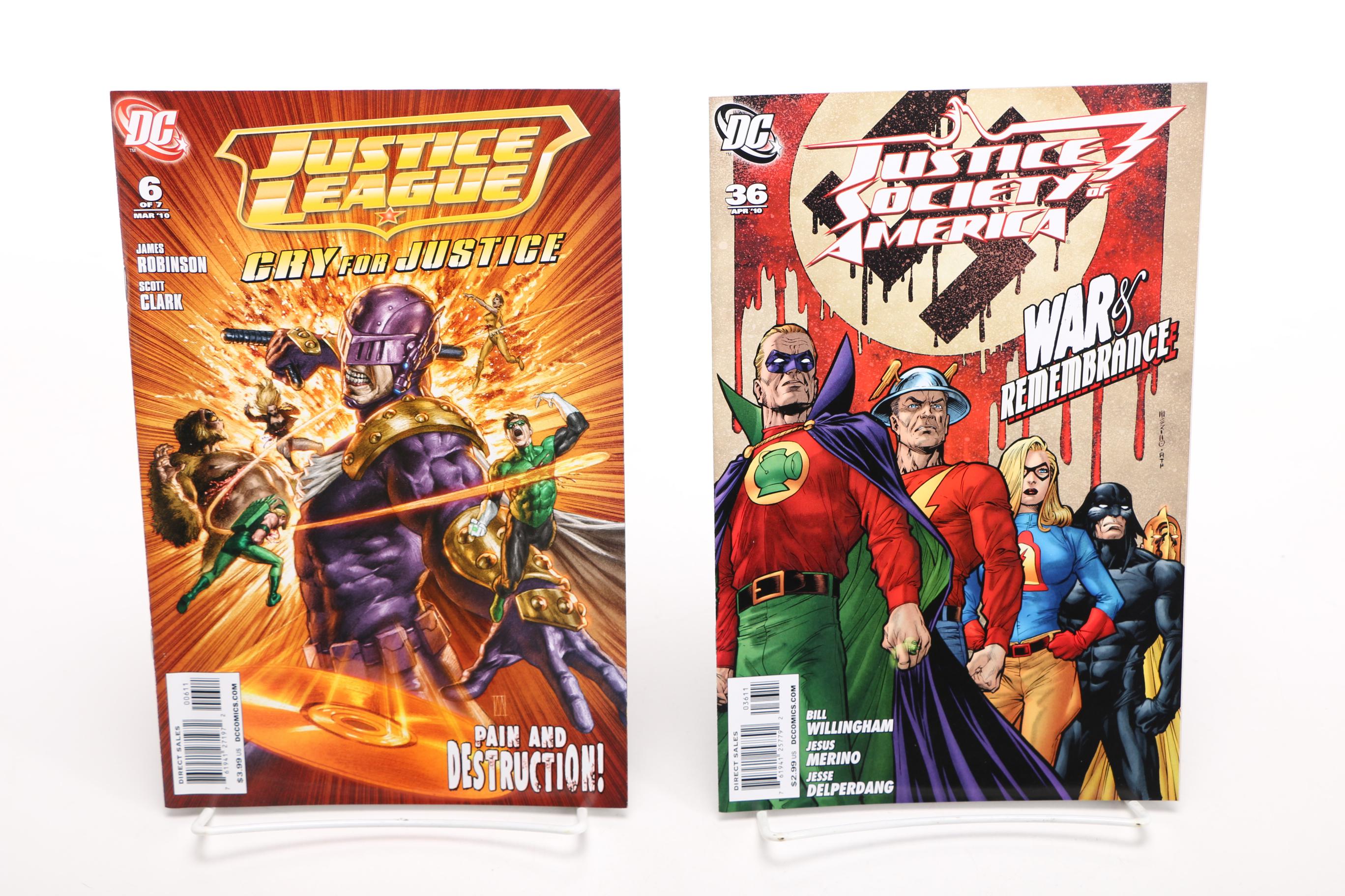 Modern Age DC Comics Including "Justice League"