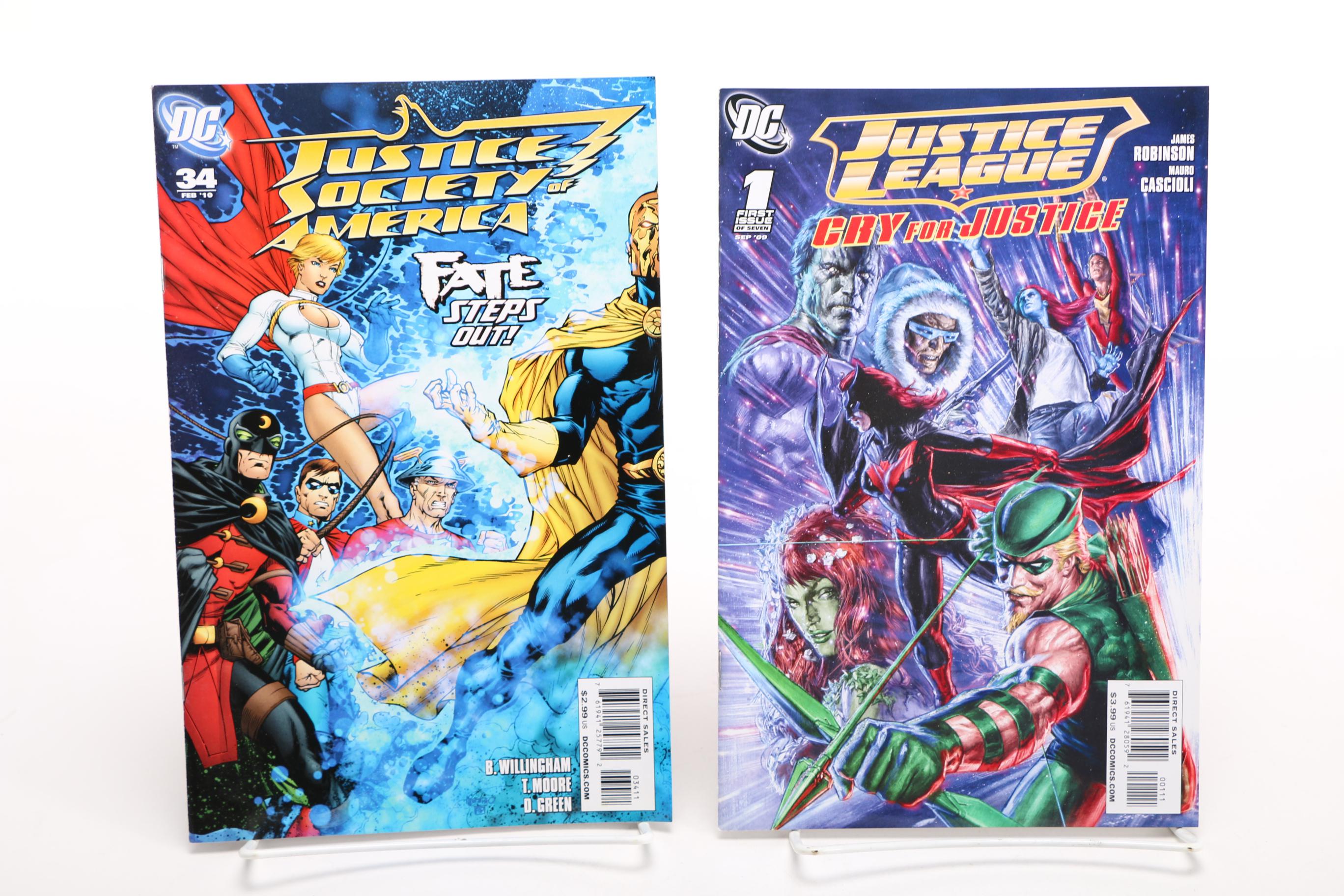 Modern Age DC Comics Including "Justice League"