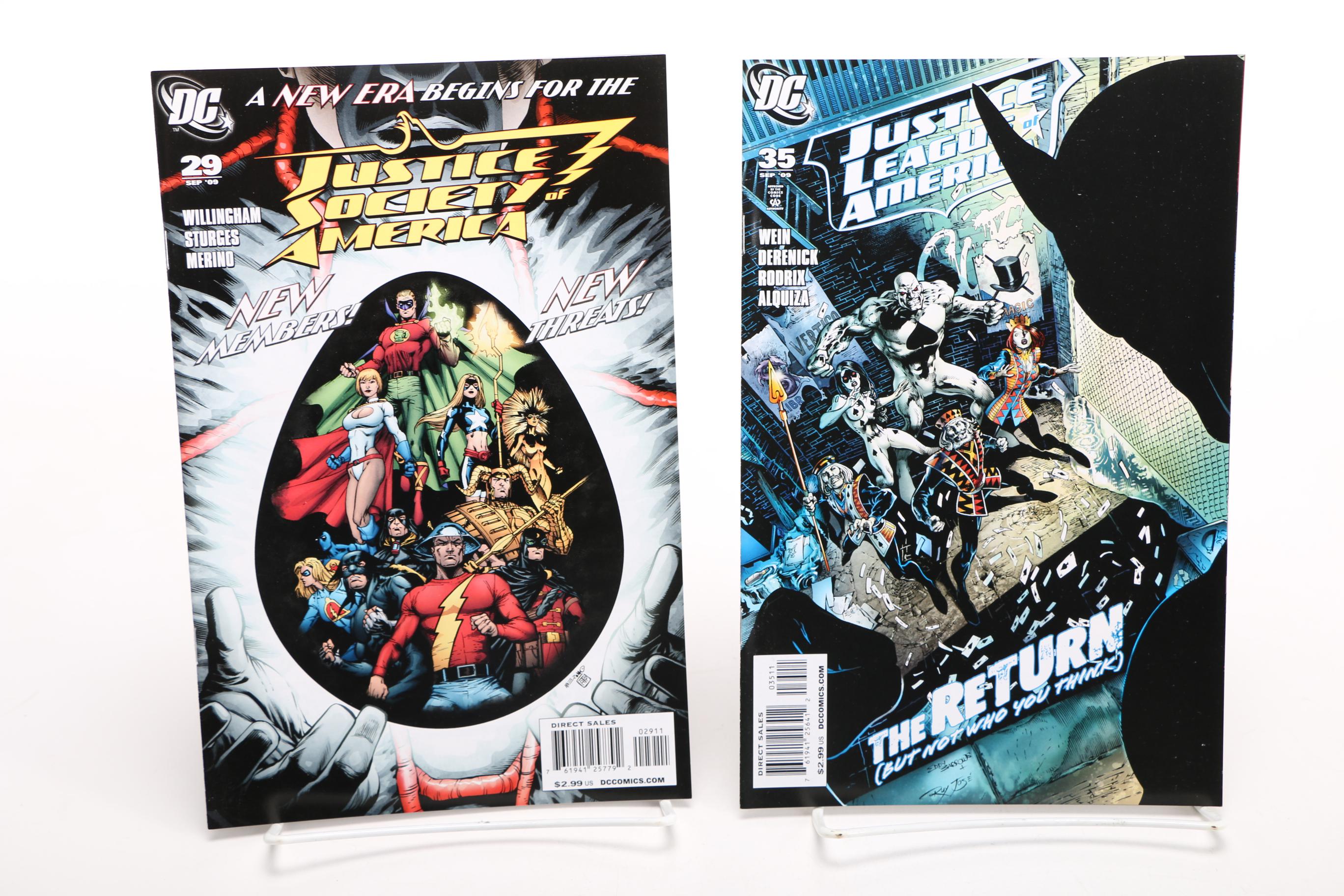 Modern Age DC Comics Including "Justice League"