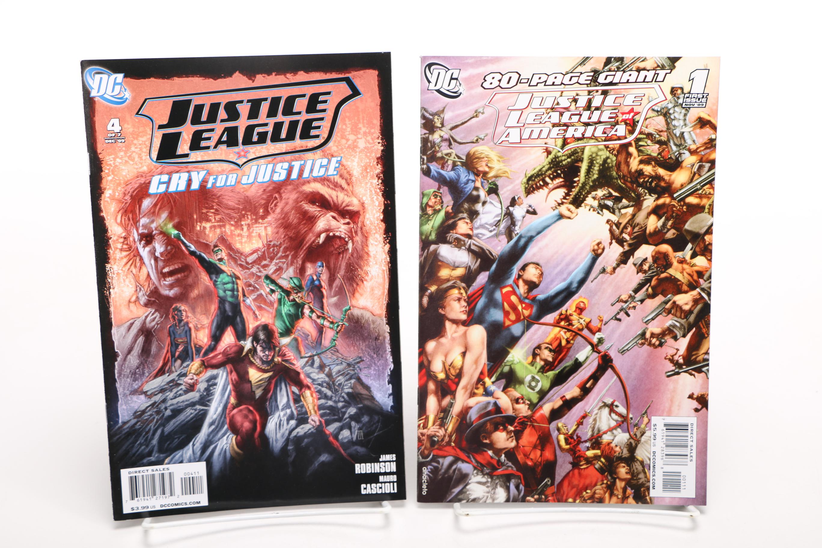 Modern Age DC Comics Including "Justice League"