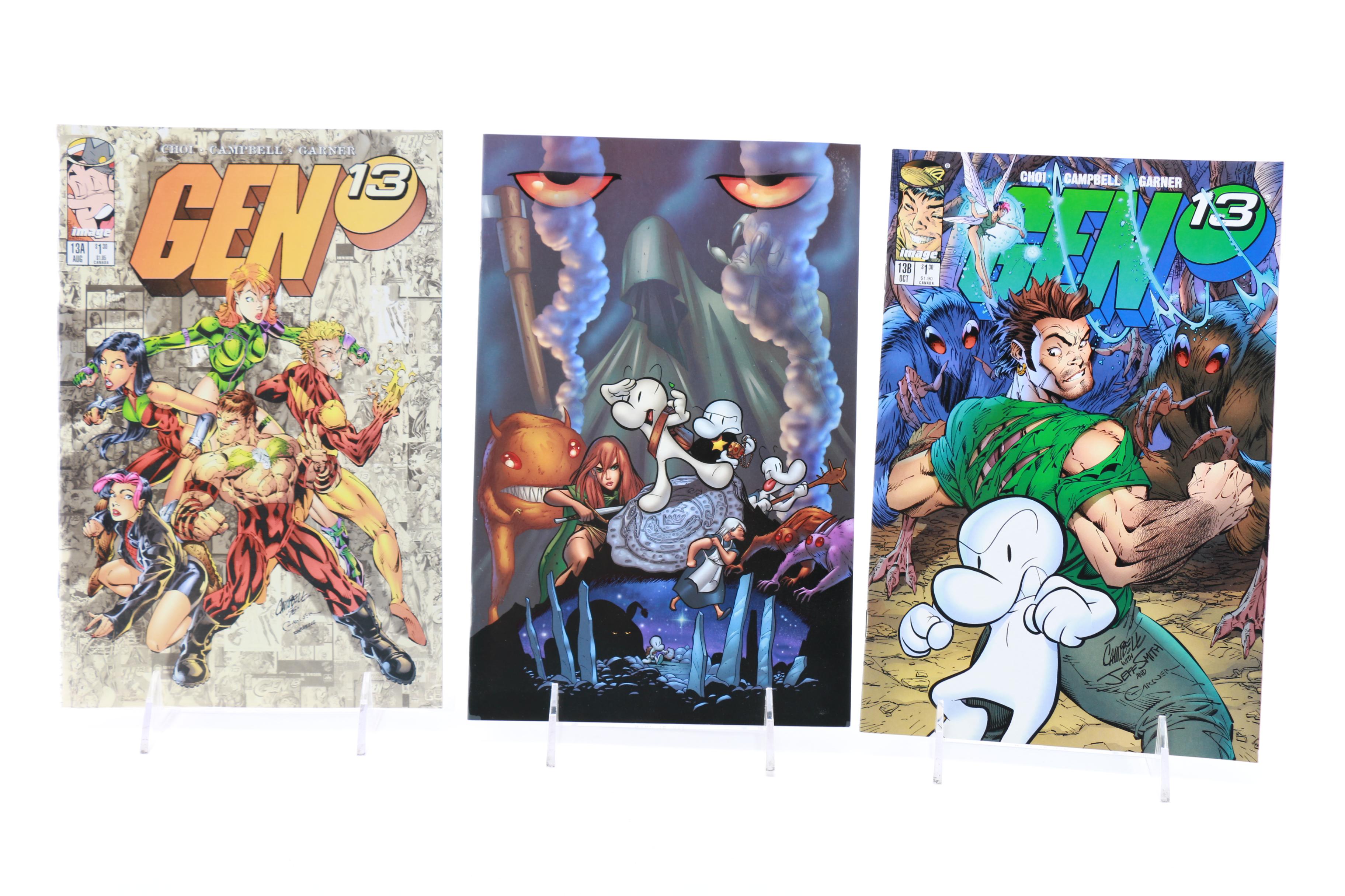 Modern Age Comics Including Fantagraphics, Oni Press and "Bone"