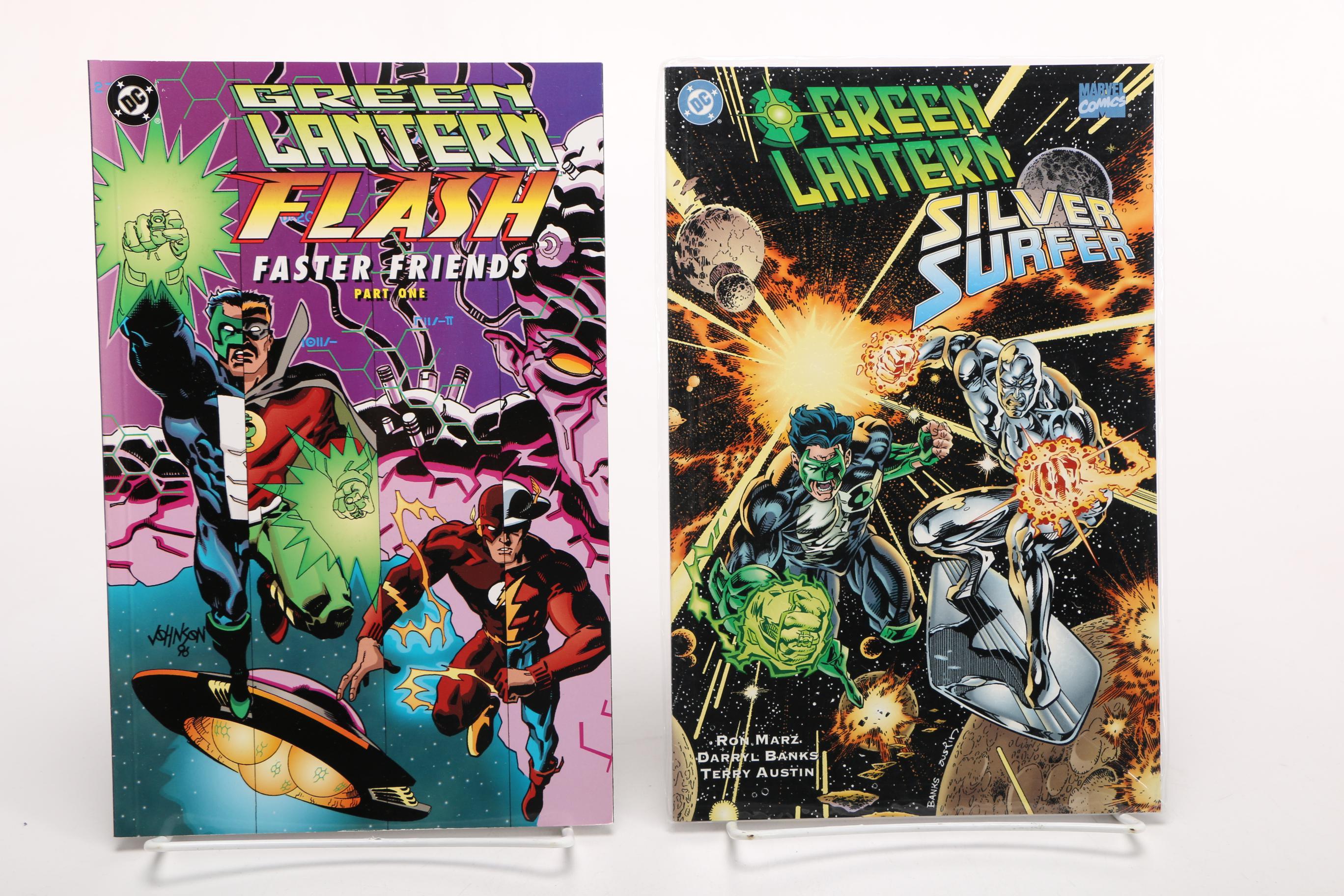 DC "Silver Surfer" and "Green Lantern" Comics